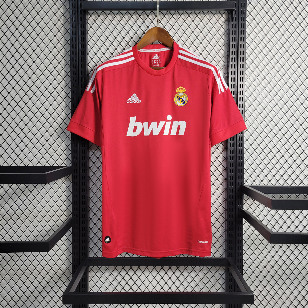 Retro Real Madrid 11-12 Third Red Jersey - Unitedfutballjersey