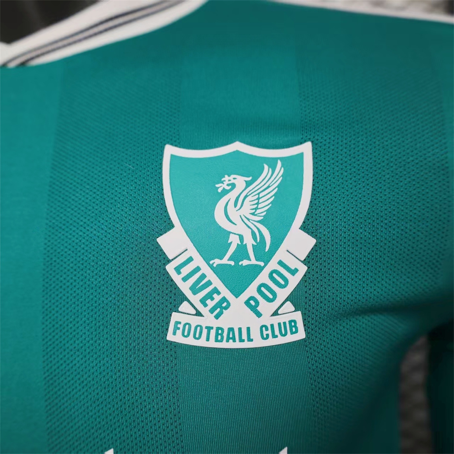 Liver.pool 25-26 Third Green Long Sleeves Jersey - Player Version - Unitedfutballjersey