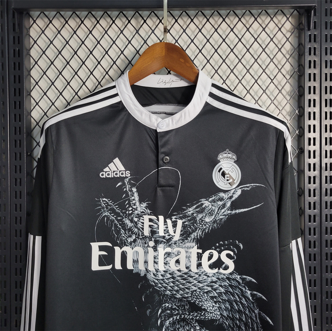 Retro Real Madrid 14-15 Third Long Sleeve Jersey - Unitedfutballjersey