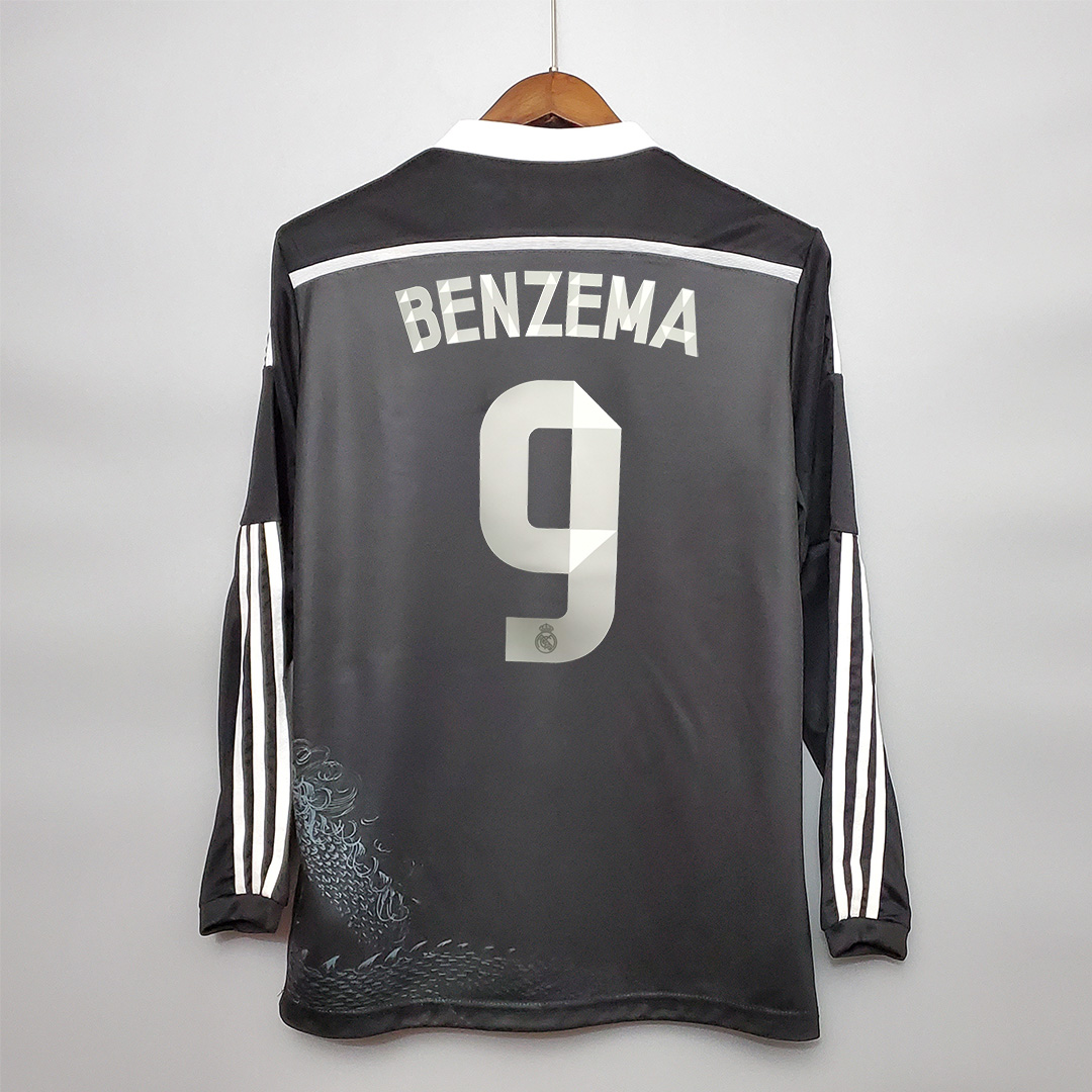 Retro Real Madrid 14-15 Third Long Sleeve Jersey - Unitedfutballjersey
