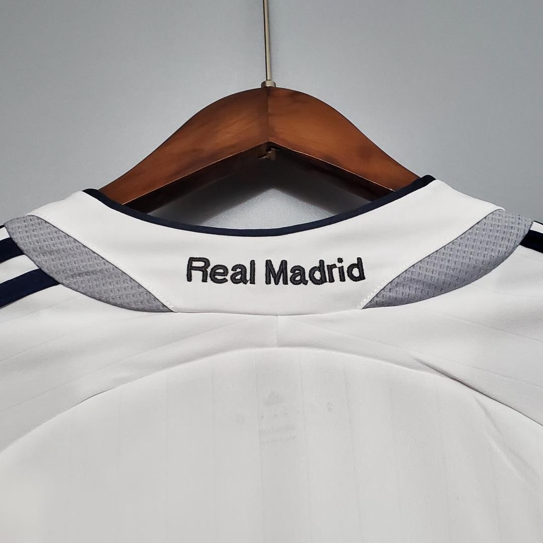 Retro Real Madrid 06-07 Home Long Sleeve Jersey - Unitedfutballjersey