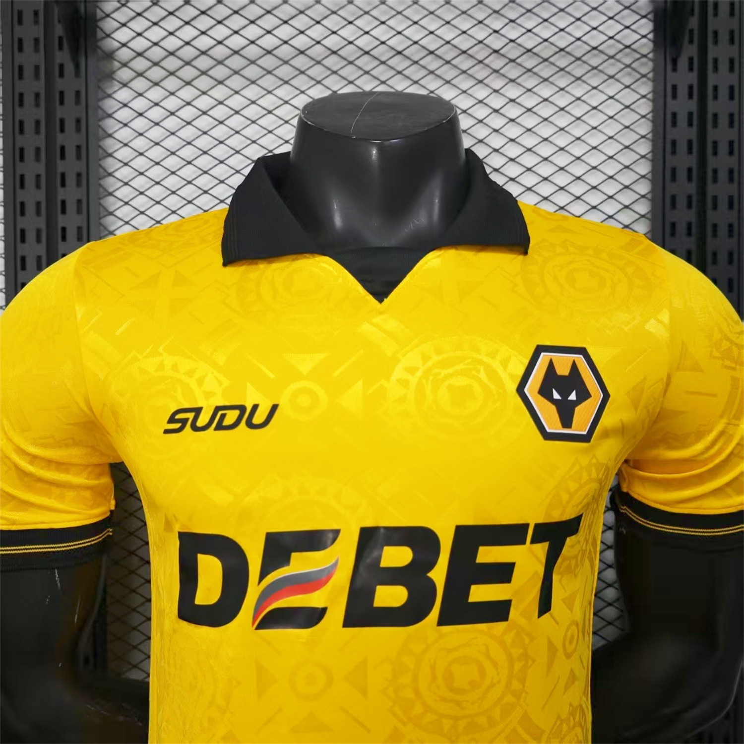 Wolverhampton Wanderers Wolves 25-26 Home Jersey - Player Version - Unitedfutballjersey