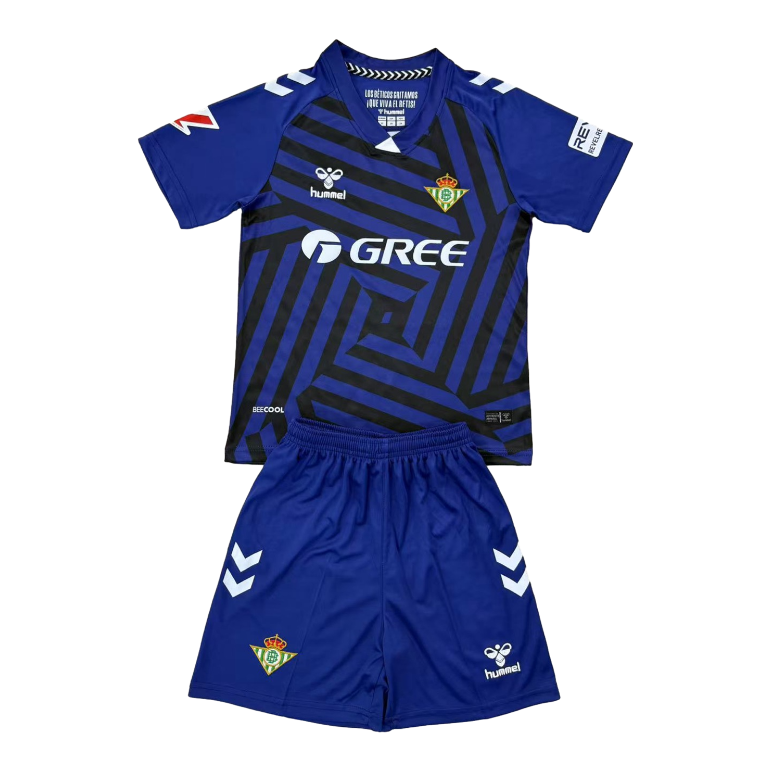 Real Betis 25-26 Blue Goalkeeper Men's Adult Jersey Set - Fans Version - Unitedfutballjersey