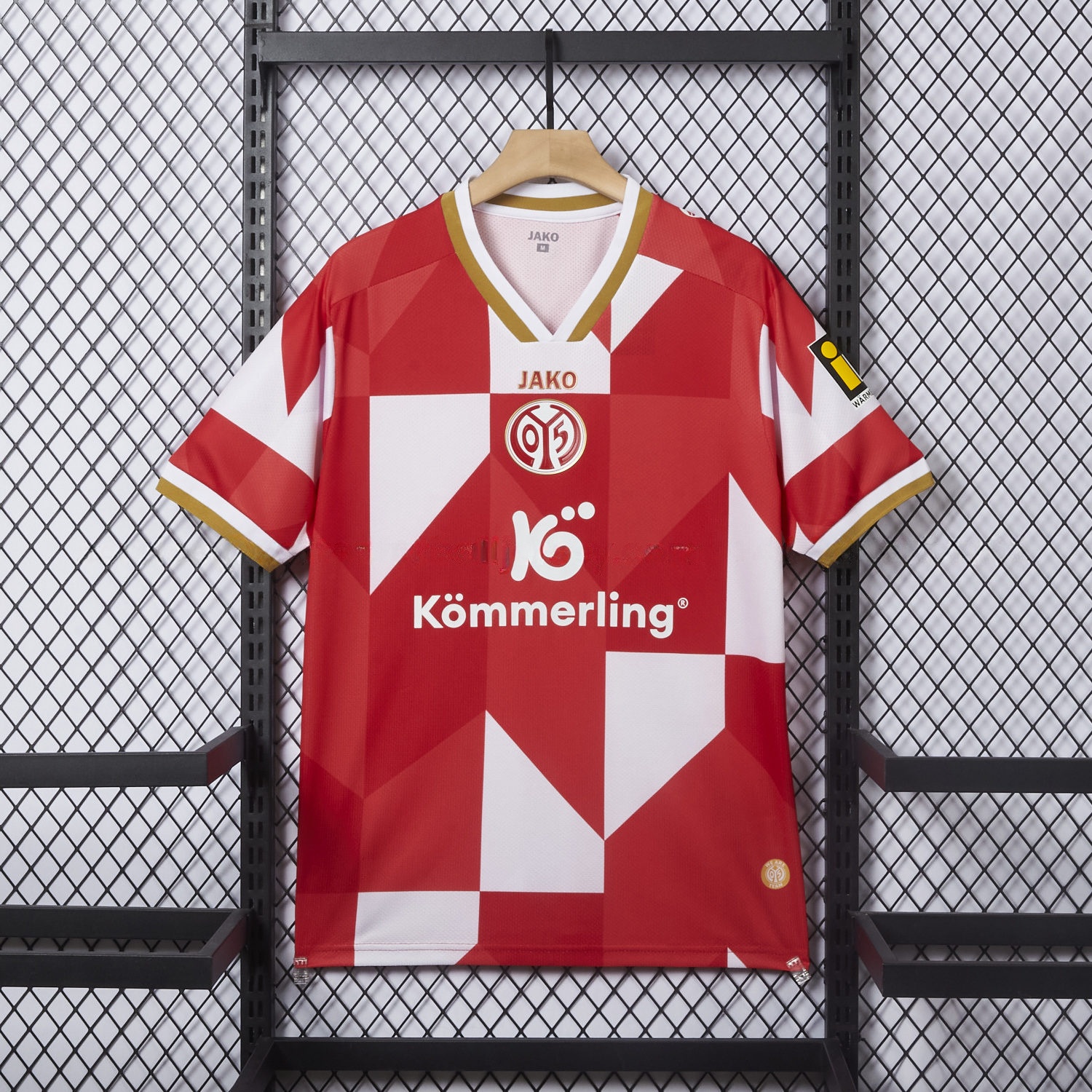 Mainz 25-26 Conference League Home Jersey - Fans Version - Unitedfutballjersey