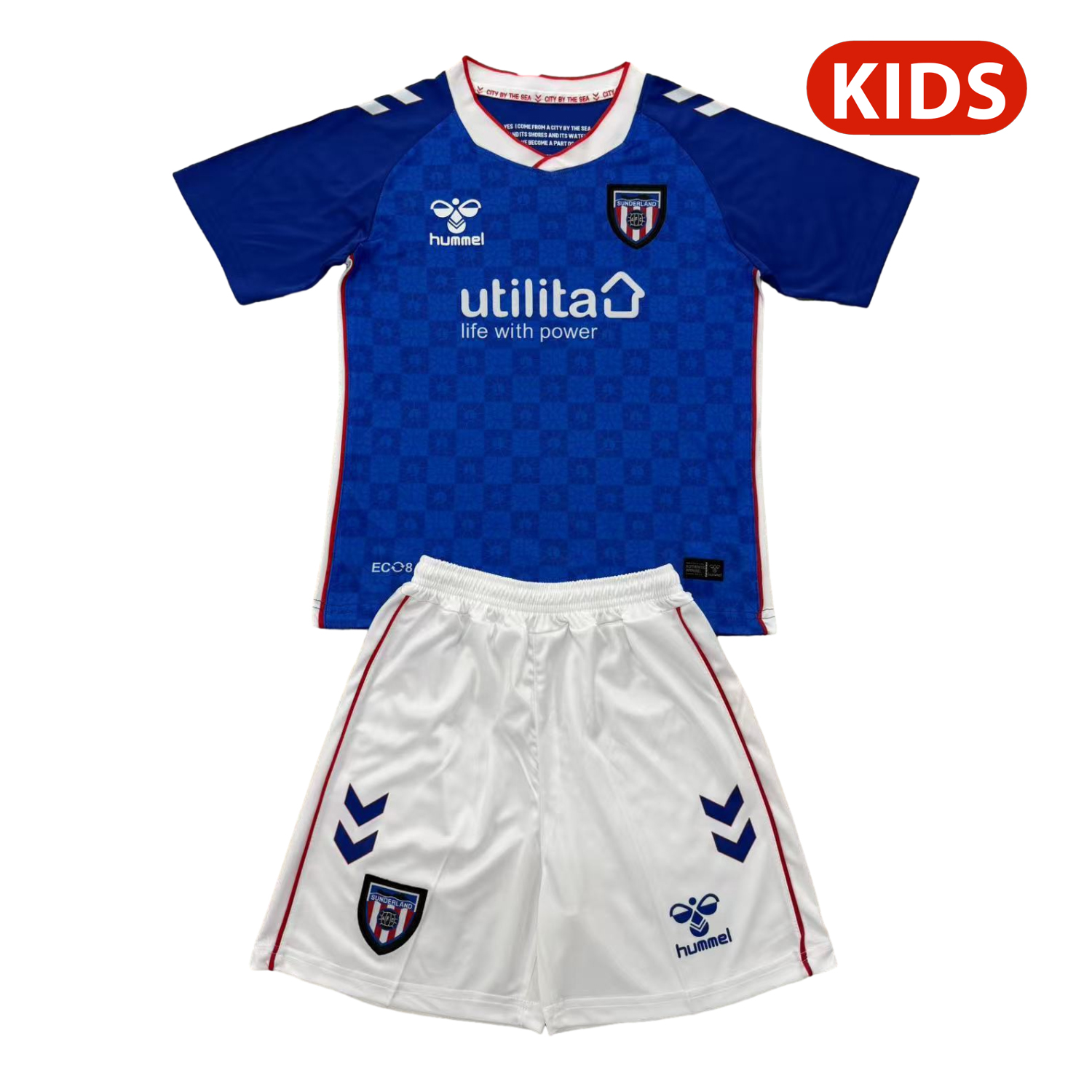 Sunderland 25-26 Away Kids Kit - Unitedfutballjersey