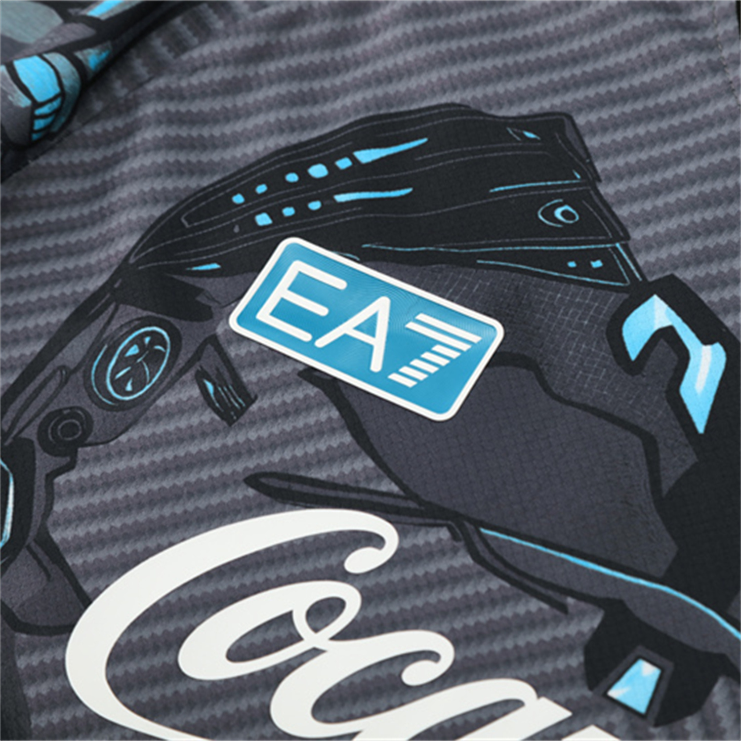Napoli 25-26 Kids Short-Sleeve Training Set - Gray Mecha Top & Black Shorts - Unitedfutballjersey