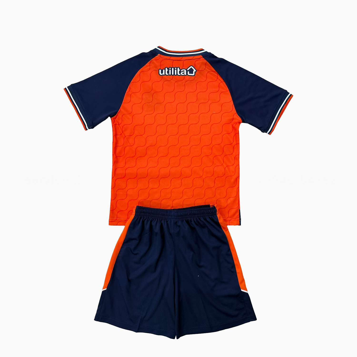 Luton Town 25-26 Home Kids Kit - Unitedfutballjersey