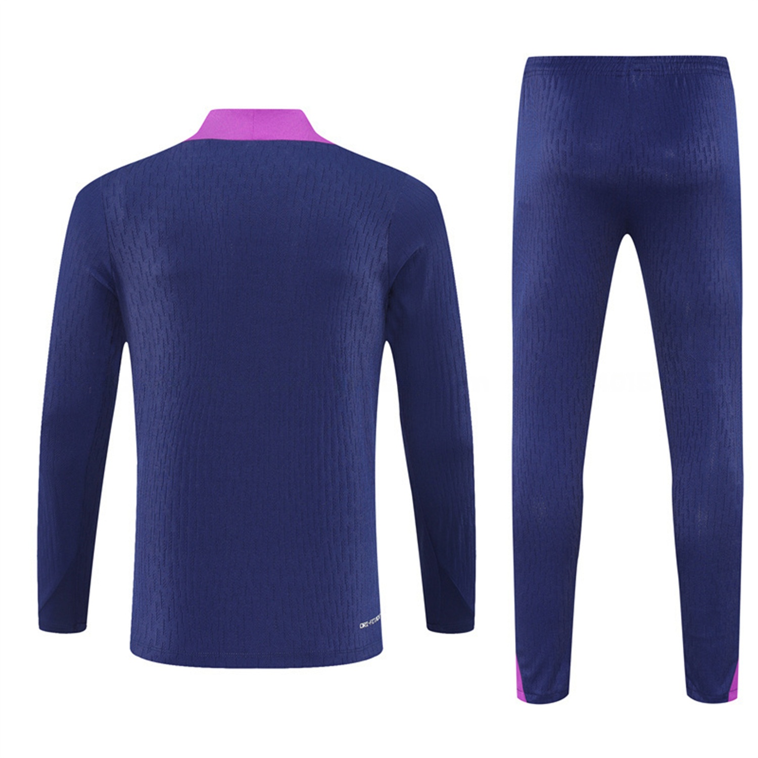 Barcelona 25-26 Long Sleeve Training Set - Royal Blue Top Yellow Sponsor & Royal Blue Pants - Unitedfutballjersey