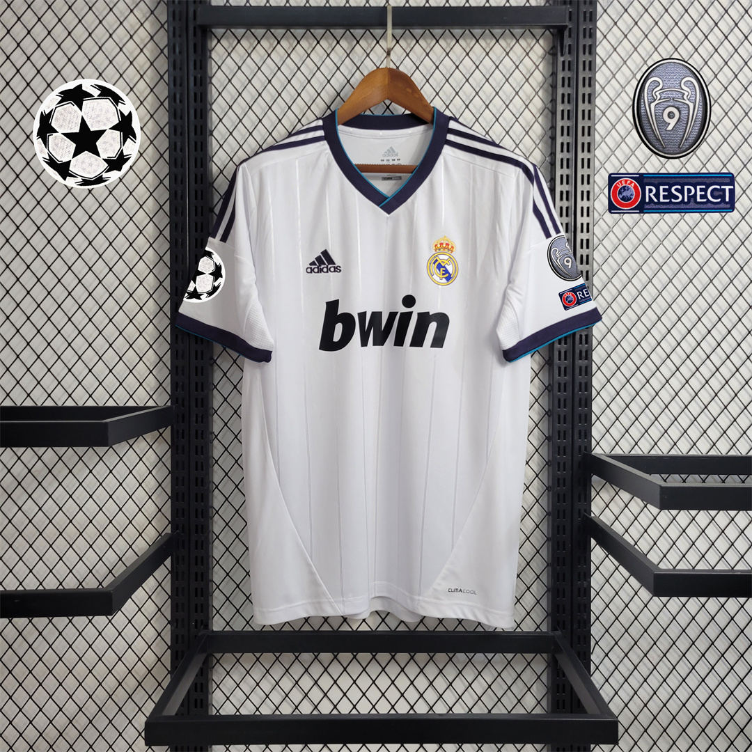Retro Real Madrid 12-13 Home Stadium Jersey - Unitedfutballjersey