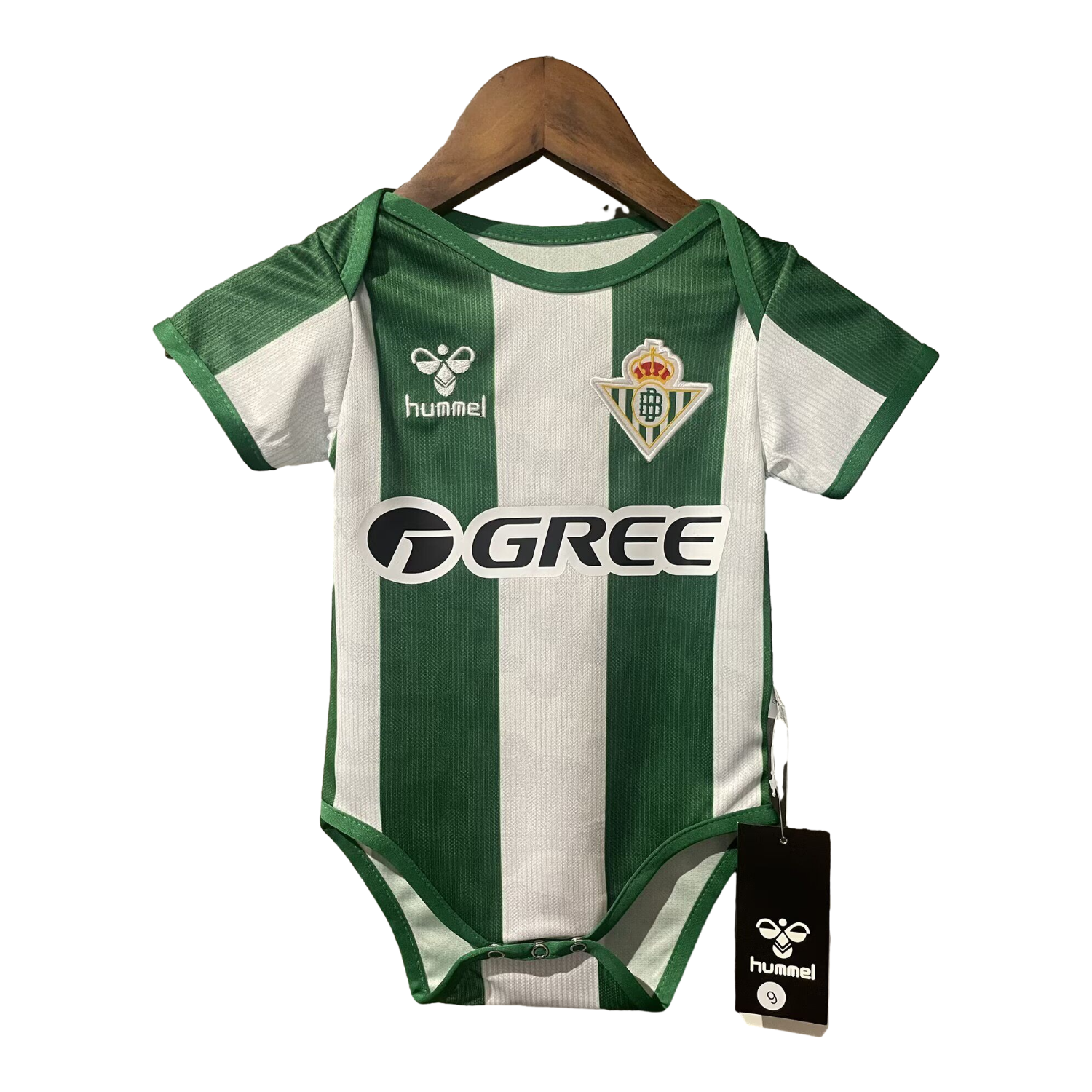 Real Betis 25-26 Home Baby Crawling Suit - Unitedfutballjersey