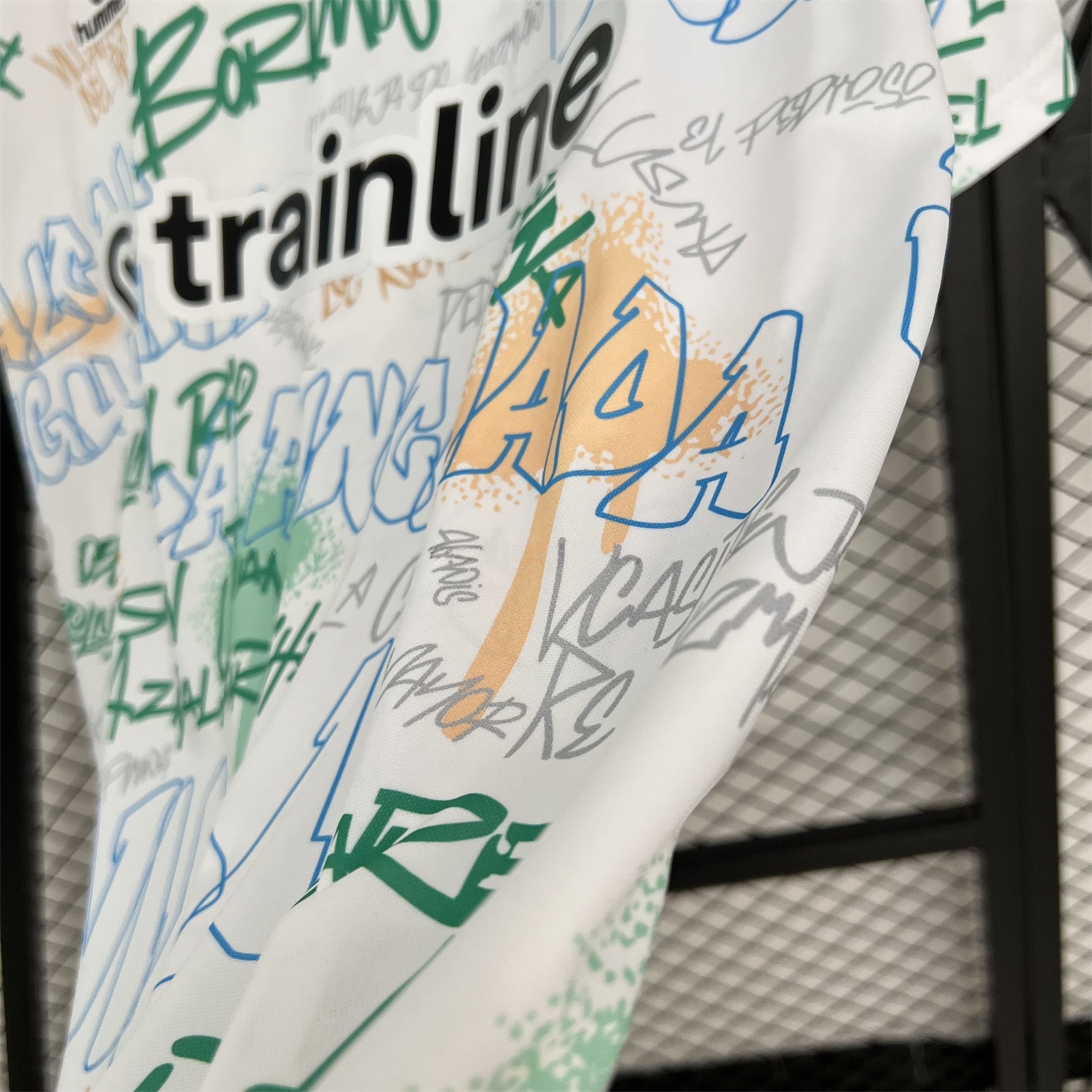 Real Betis 25-26 Graffiti Style Special Jersey - Fans Version - Unitedfutballjersey