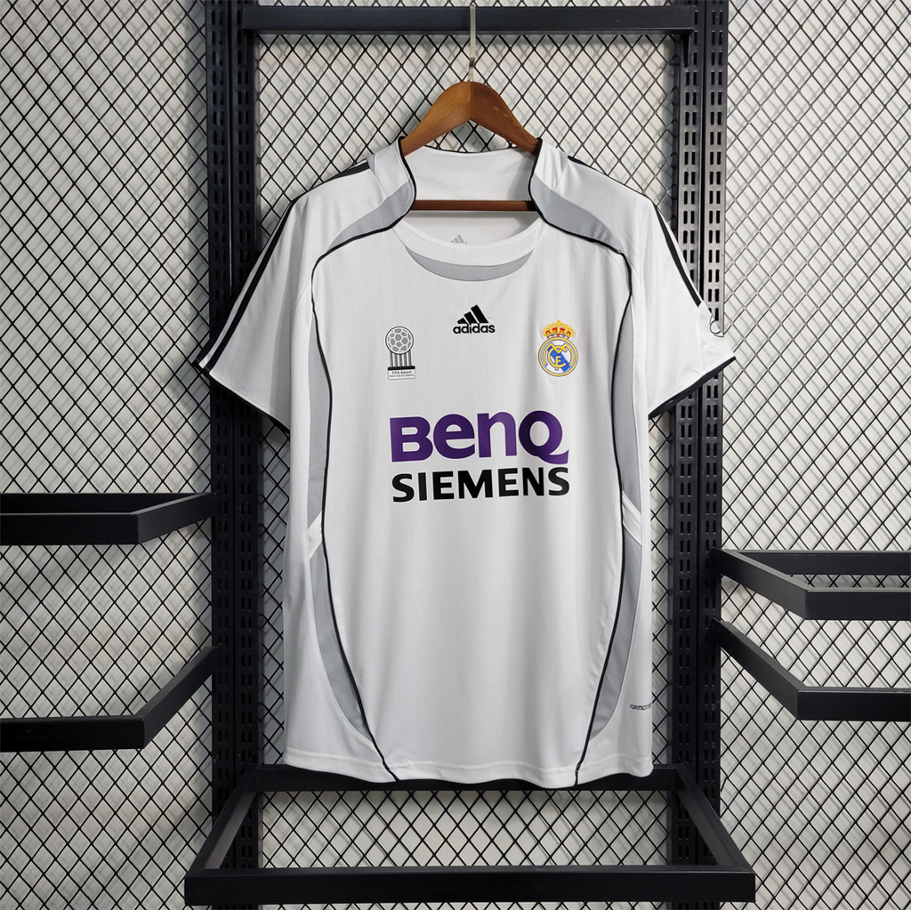 Retro Real Madrid 06-07 Home Stadium Jersey - Unitedfutballjersey