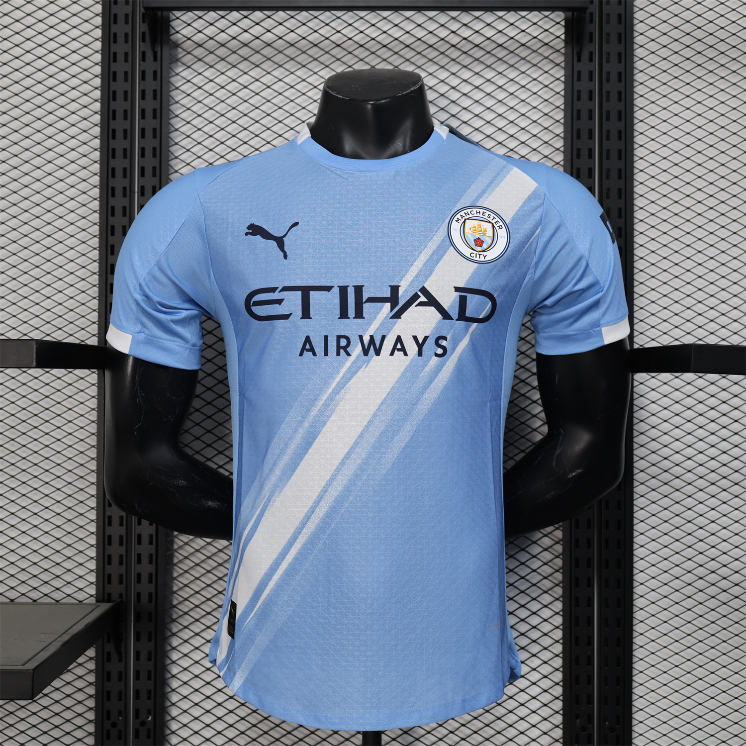 Manchester City 25-26 Home Jersey - Player Version - Unitedfutballjersey