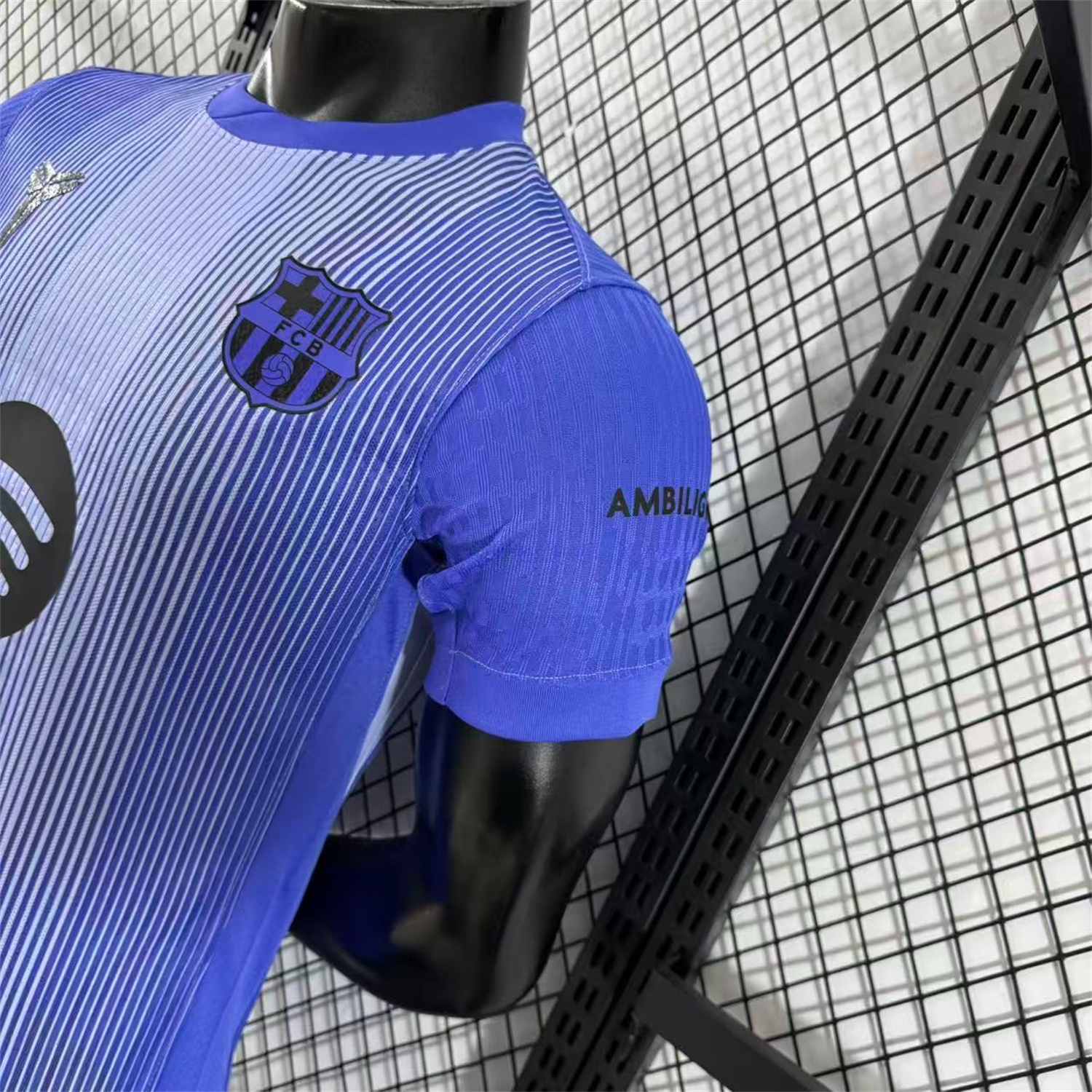 Barcelona 25-26 Purple Gradient Pre-Match Training Jersey - Player Version - Unitedfutballjersey