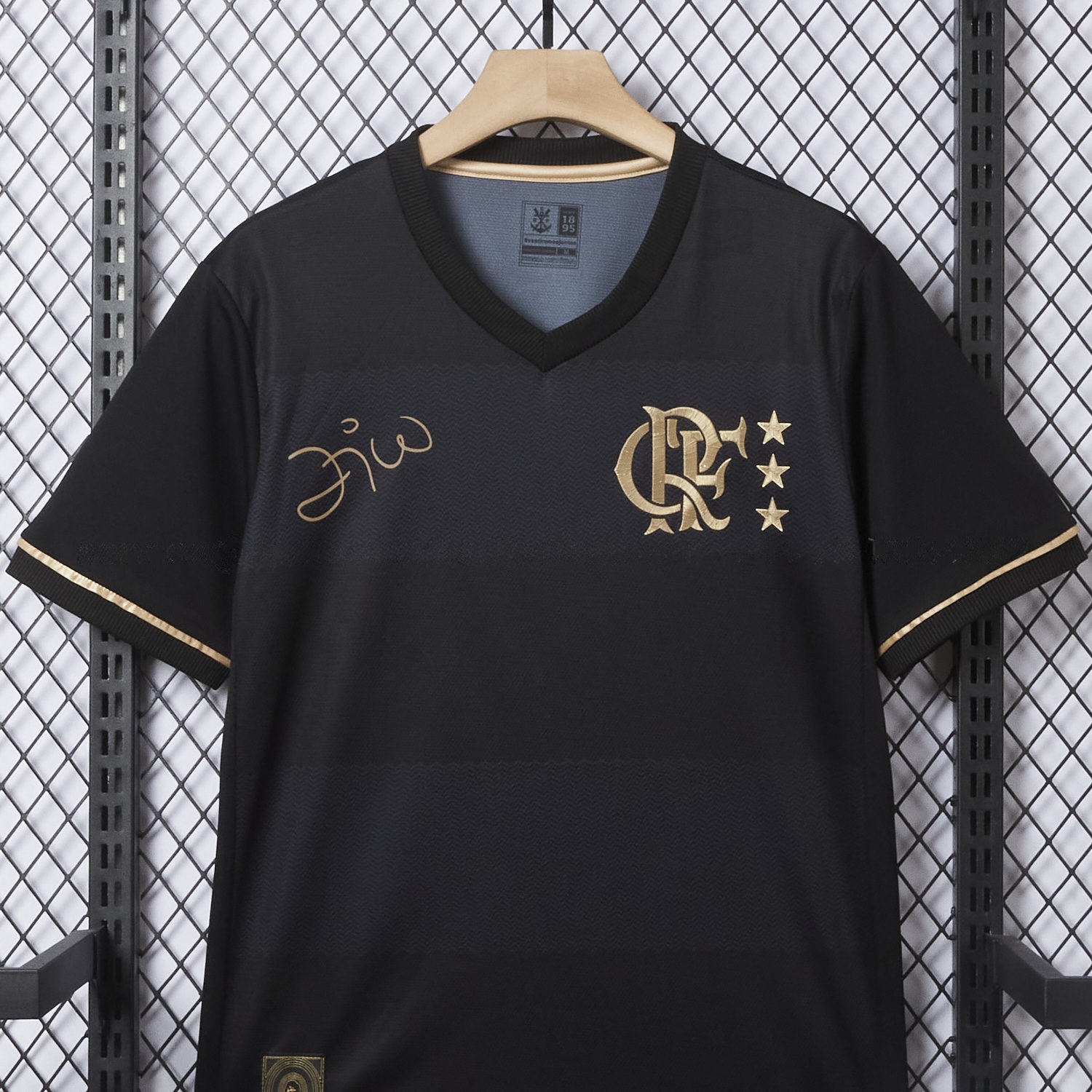 Flamengo 25-26 ZICO Commemorative Black Jersey - Fans Version - Unitedfutballjersey