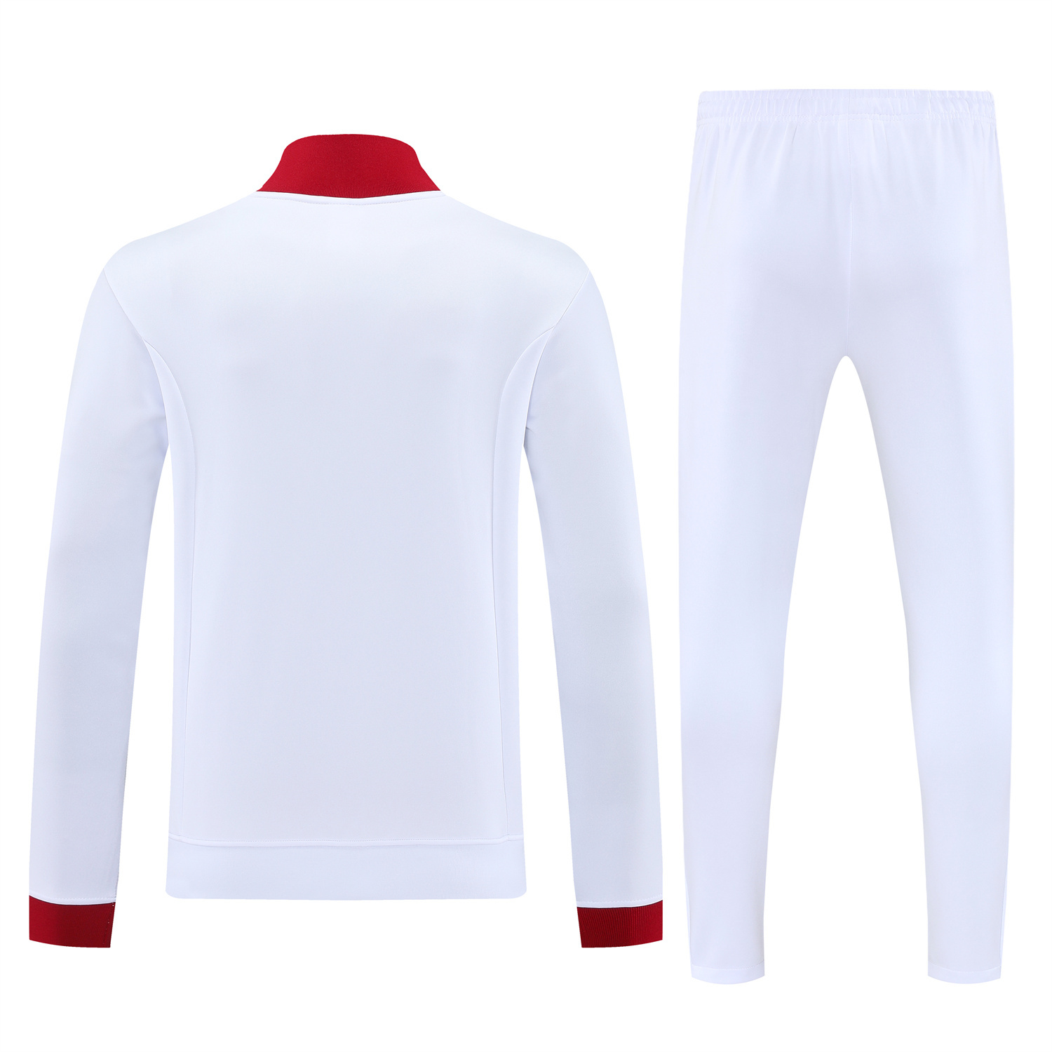Bayern Munich 25-26 125th Anniversary Jacket Training Tracksuit - White Jackets & White Pants - Unitedfutballjersey