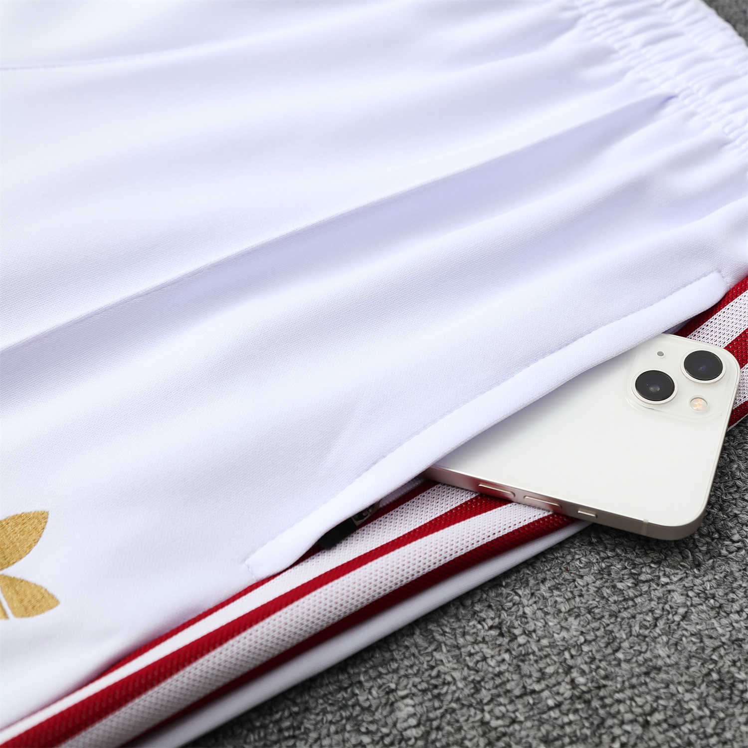 Bayern Munich 25-26 125th Anniversary Jacket Training Tracksuit - White Jackets & White Pants - Unitedfutballjersey