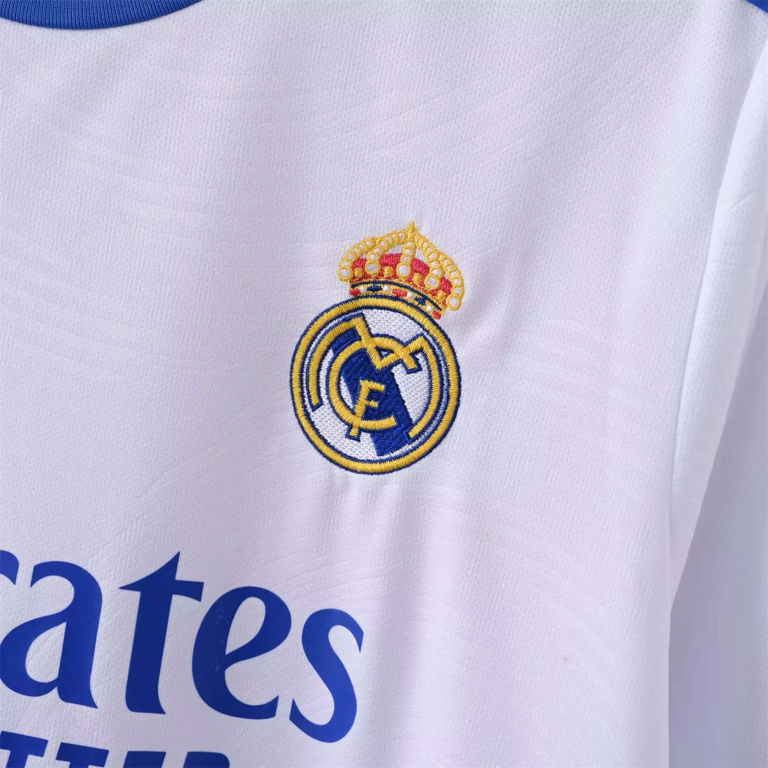 Retro Real Madrid 21-22 Home Long Sleeve Jersey - Unitedfutballjersey