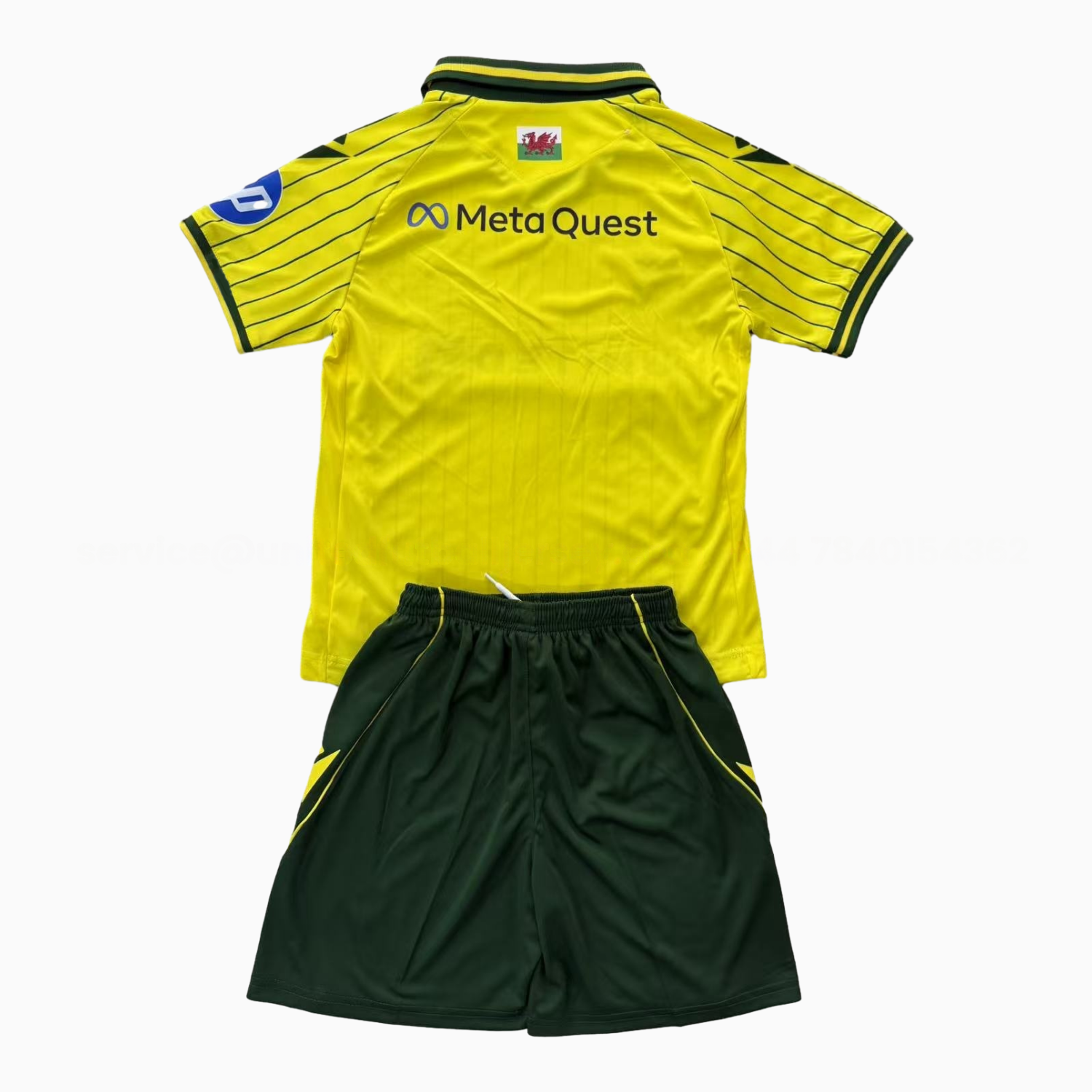 Wrexham 25-26 Away Kids Kit - Unitedfutballjersey