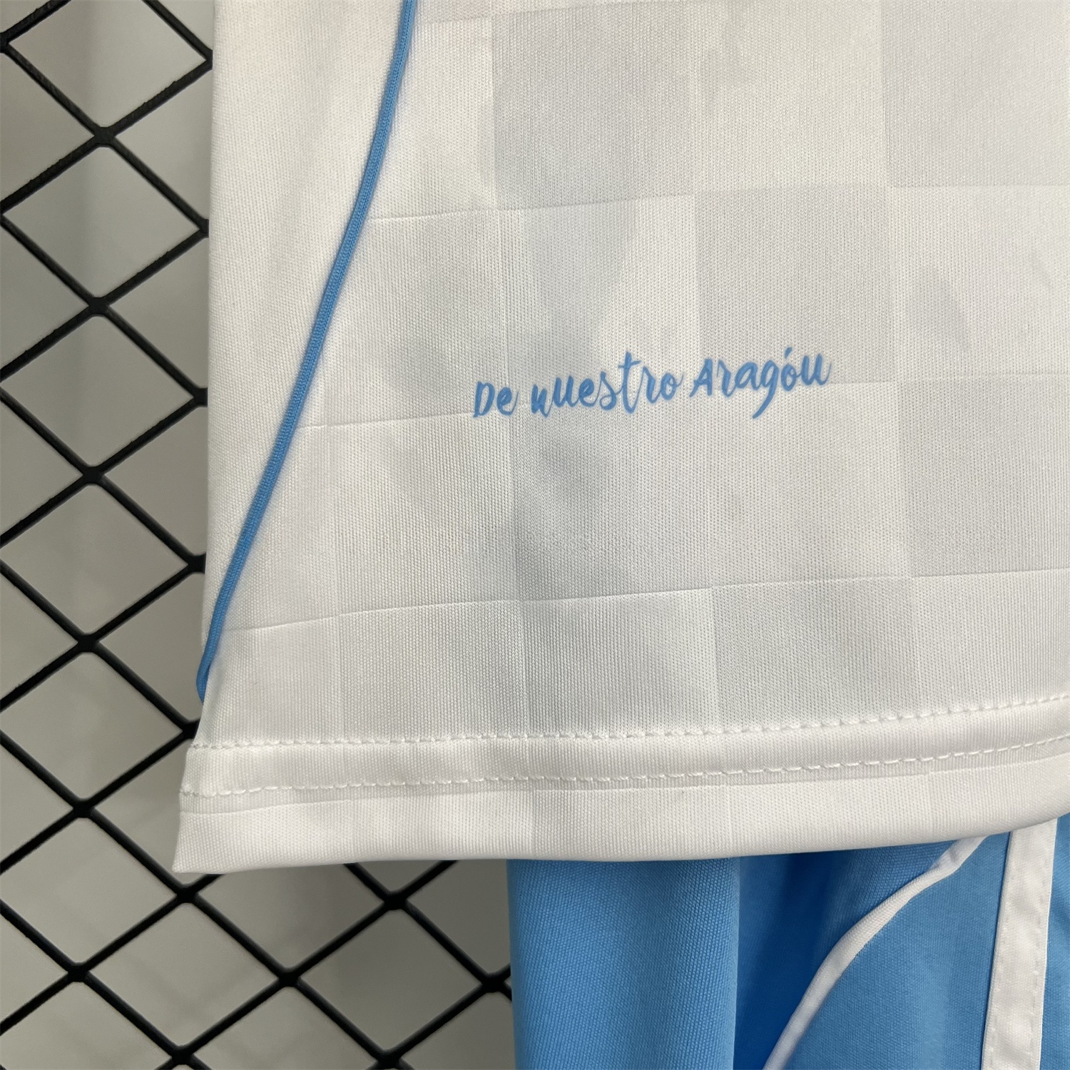 Real Zaragoza 25-26 Home Kids Kit - Unitedfutballjersey