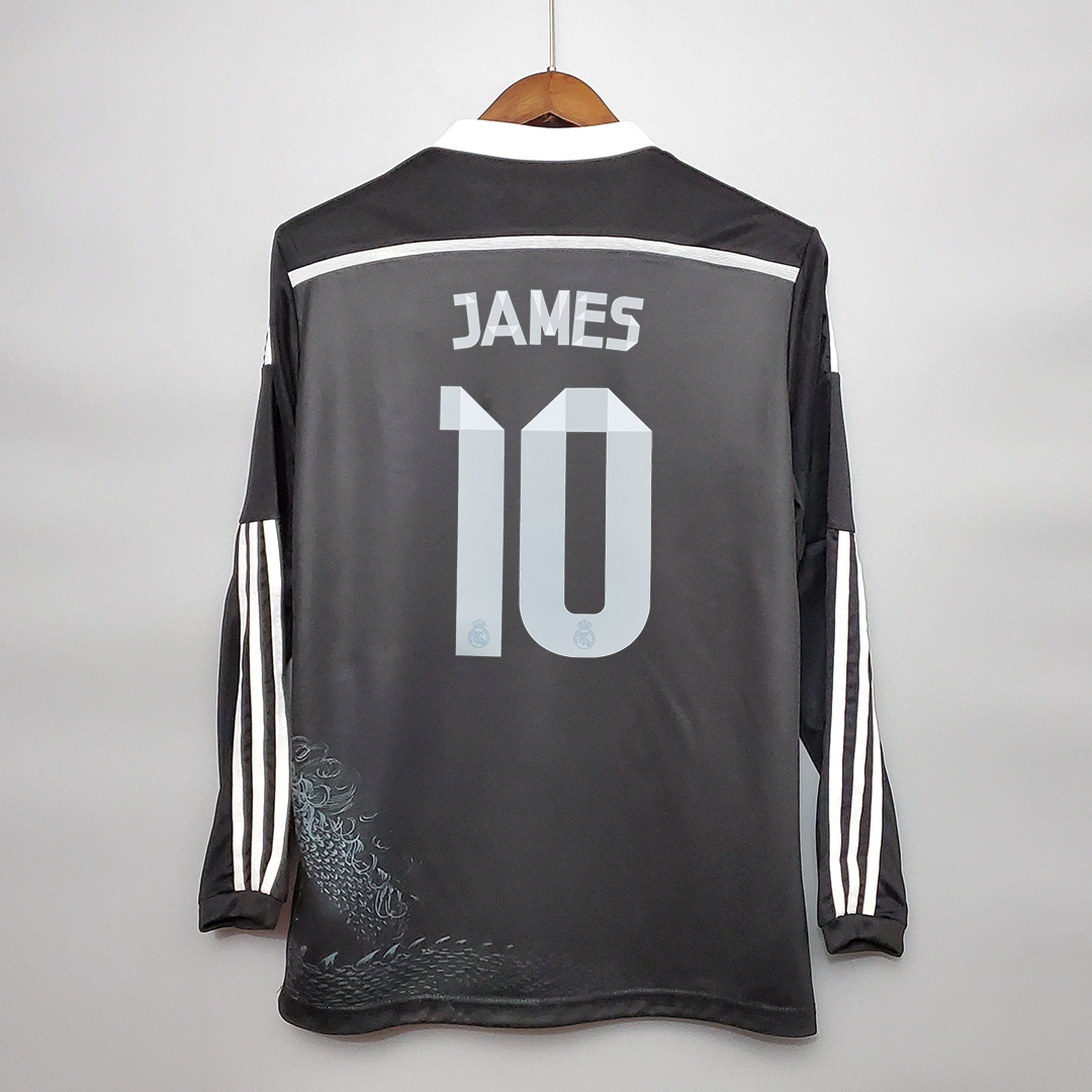 Retro Real Madrid 14-15 Third Long Sleeve Jersey - Unitedfutballjersey