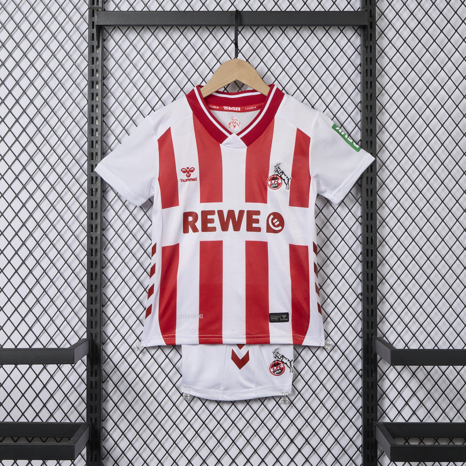 1. FC Köln 25-26 Home Kids Kit - Unitedfutballjersey