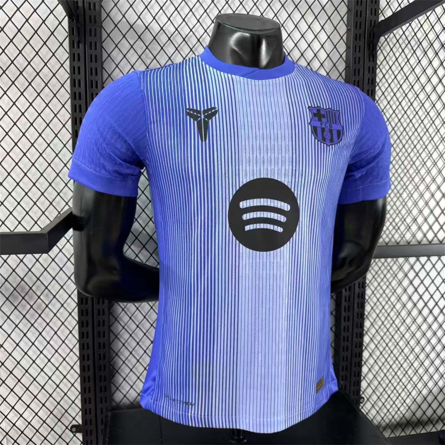 Barcelona 25-26 Purple Gradient Pre-Match Training Jersey - Player Version - Unitedfutballjersey