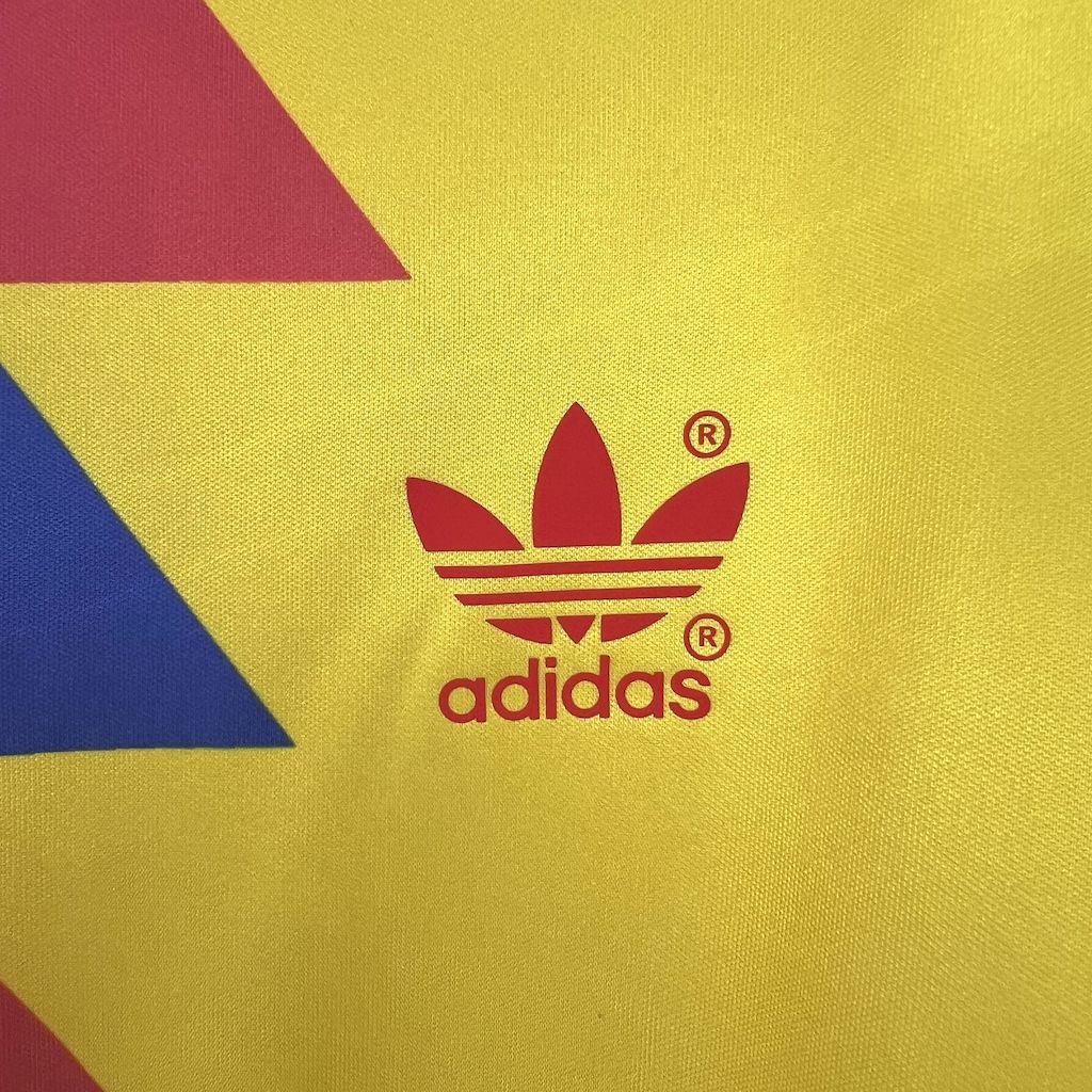 Retro Colombia 1990 Home Stadium Jersey - Unitedfutballjersey