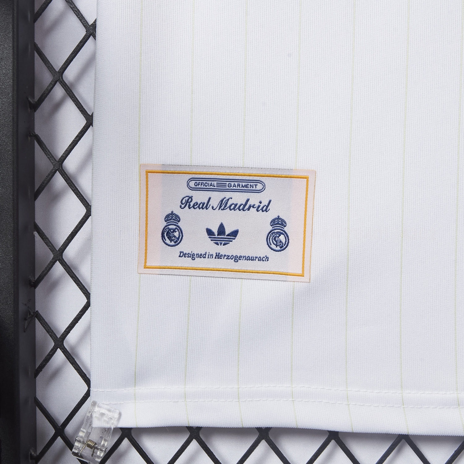 Real Madrid 25-26 Trefoil White Travel Jersey - Player Version - Unitedfutballjersey