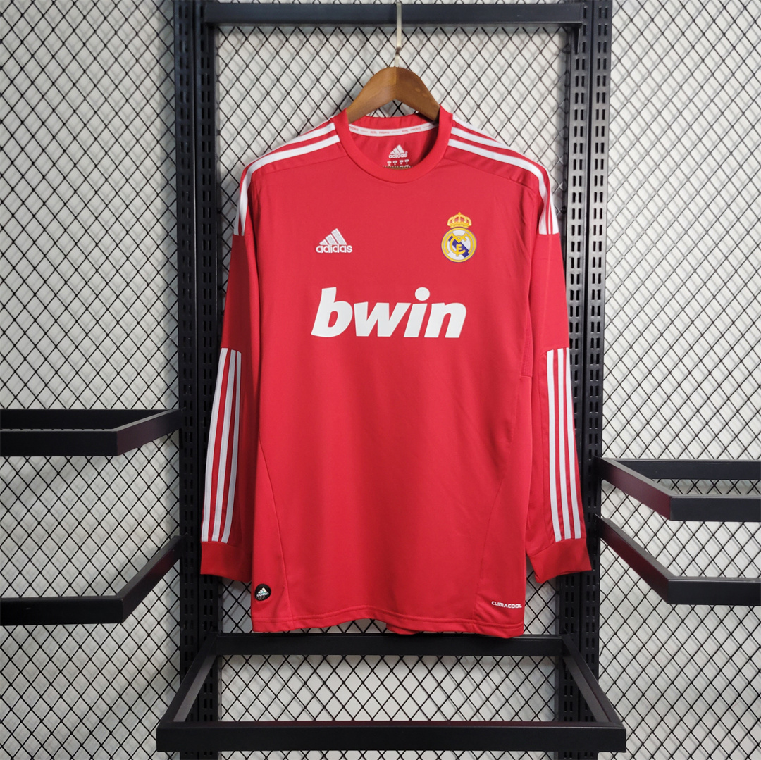 Retro Real Madrid 11-12 Third Away Long Sleeve Jersey - Unitedfutballjersey