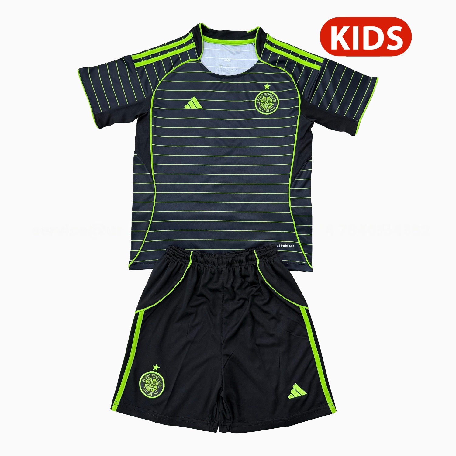 Celtic 25-26 Away Kids Kit - Unitedfutballjersey