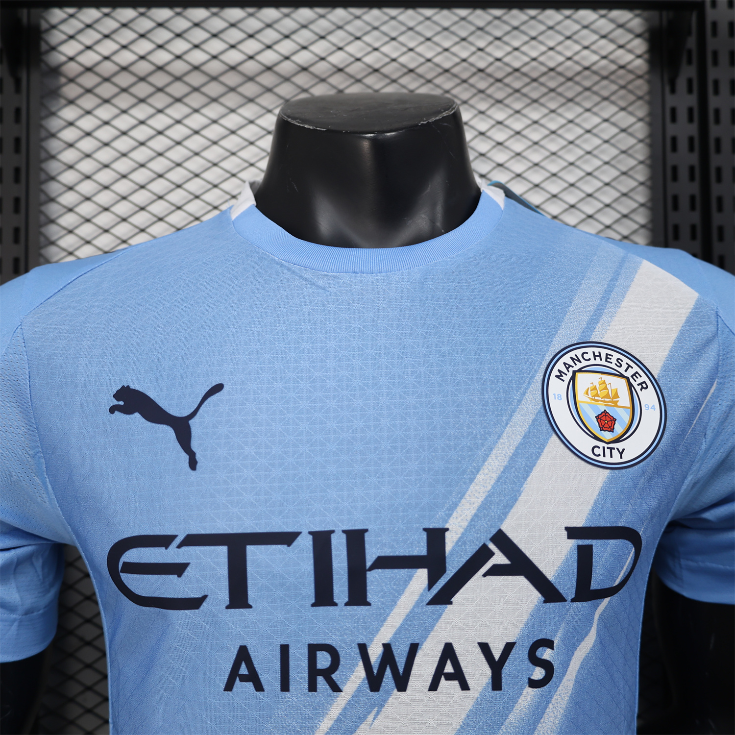 Manchester City 25-26 Home Jersey - Player Version - Unitedfutballjersey