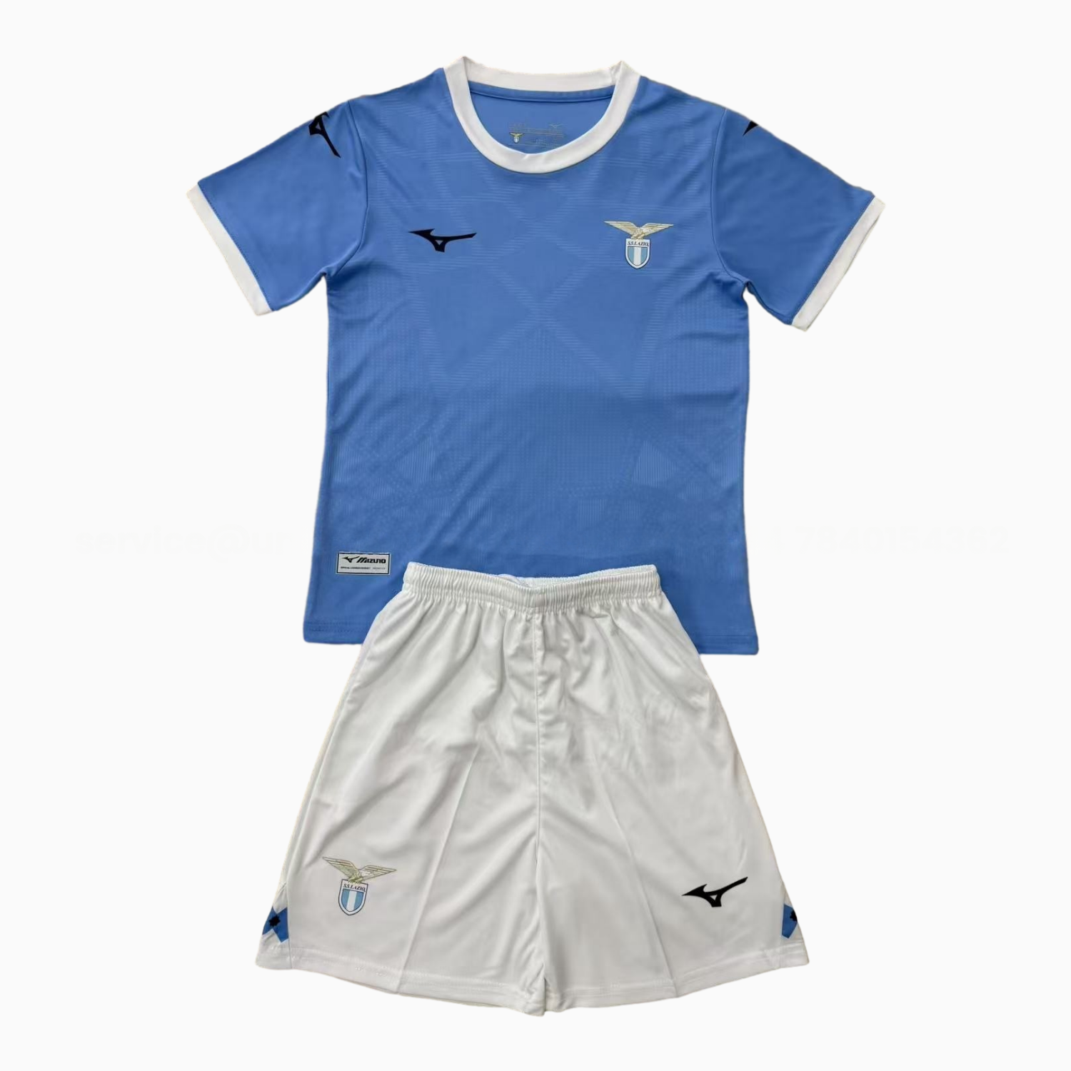 Lazio 25-26 Home Men's Adult Jersey Set - Fans Version - Unitedfutballjersey