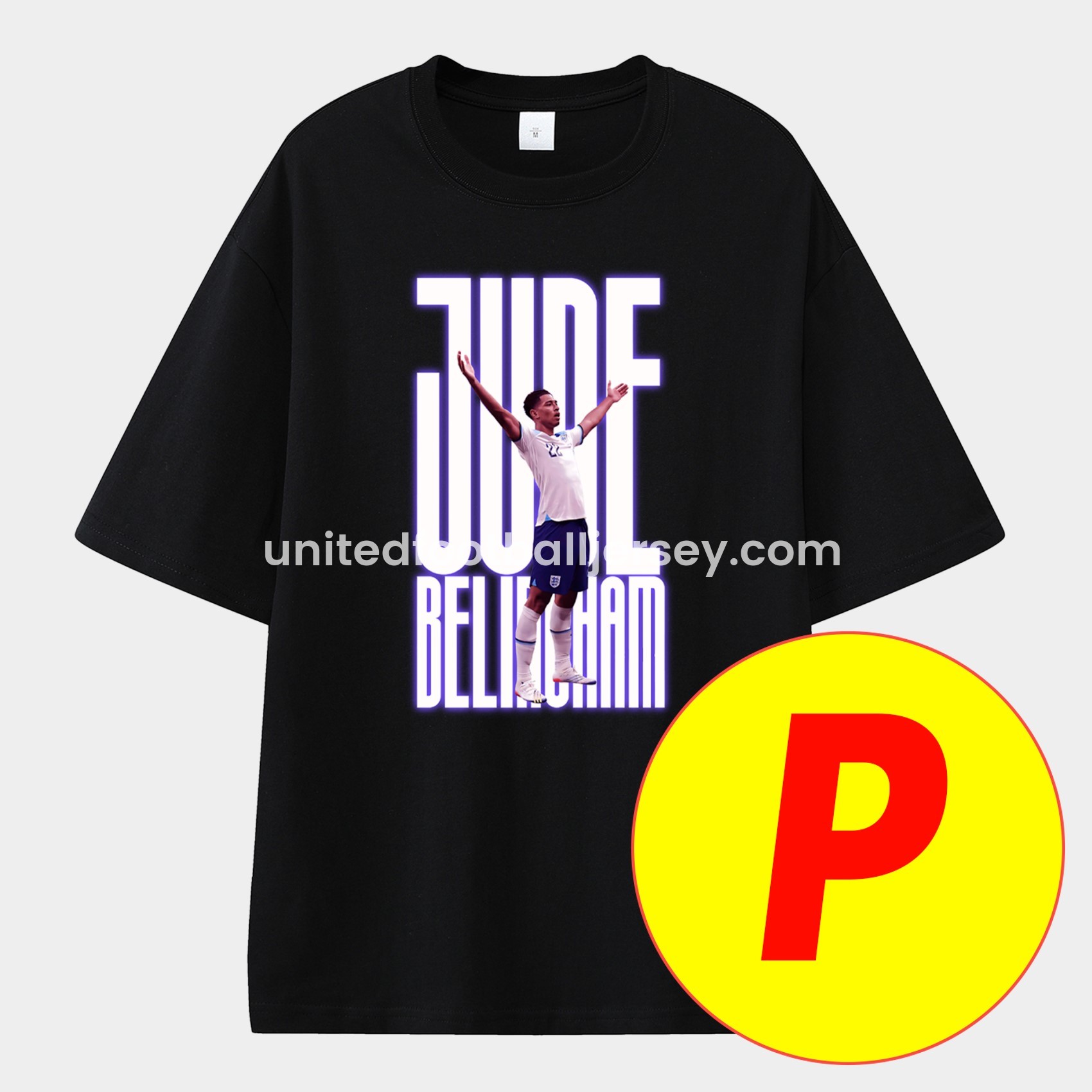 Bellingham Real Madrid England 24-25 25-26 Unisex Pure Cotton T-shirt - Unitedfutballjersey