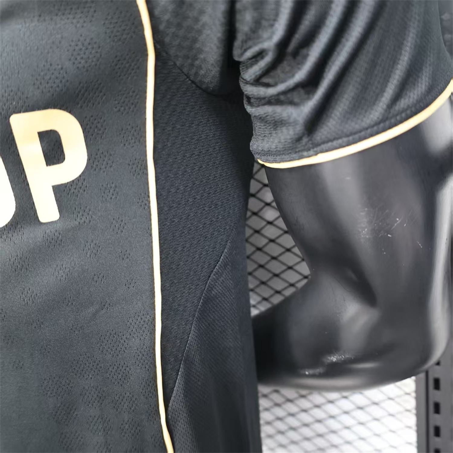 Fulham 25-26 Third Black Jersey - Player Version - Unitedfutballjersey