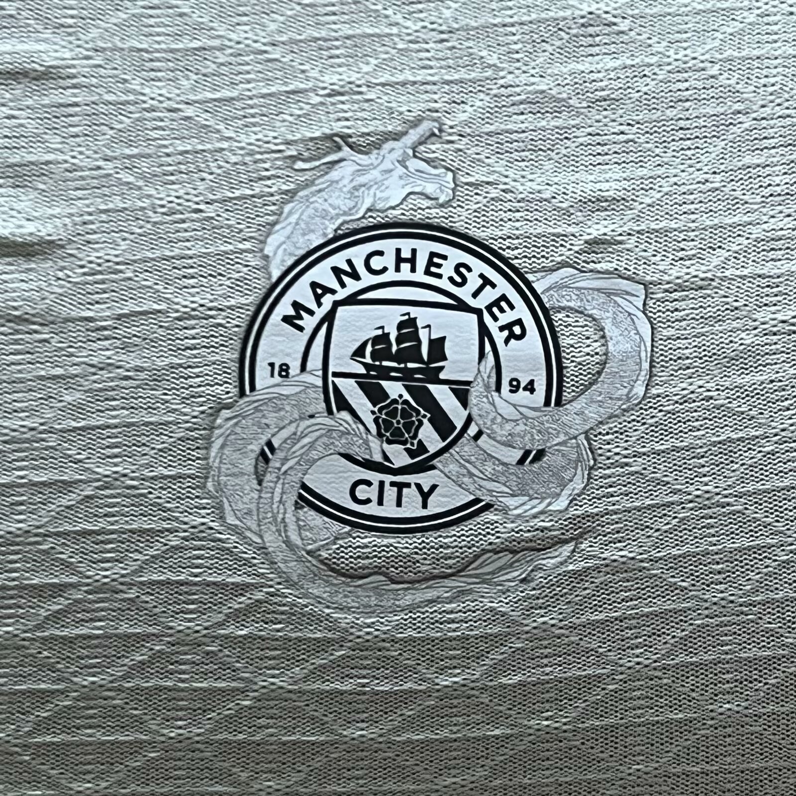 Manchester City 2024 Year of the Dragon Pre-match Jersey - Player Version - Unitedfutballjersey