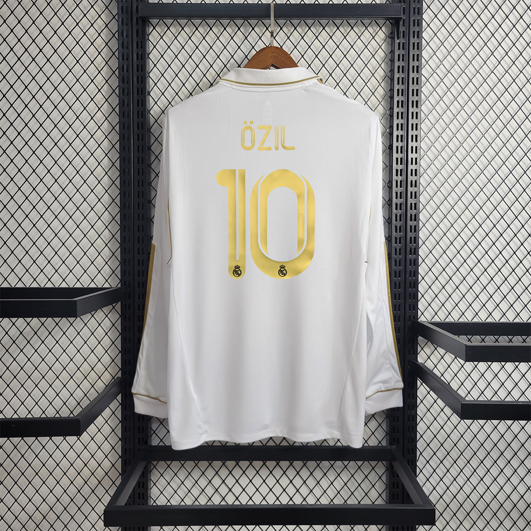Retro Real Madrid 11-12 Home Long Sleeve Jersey - Unitedfutballjersey