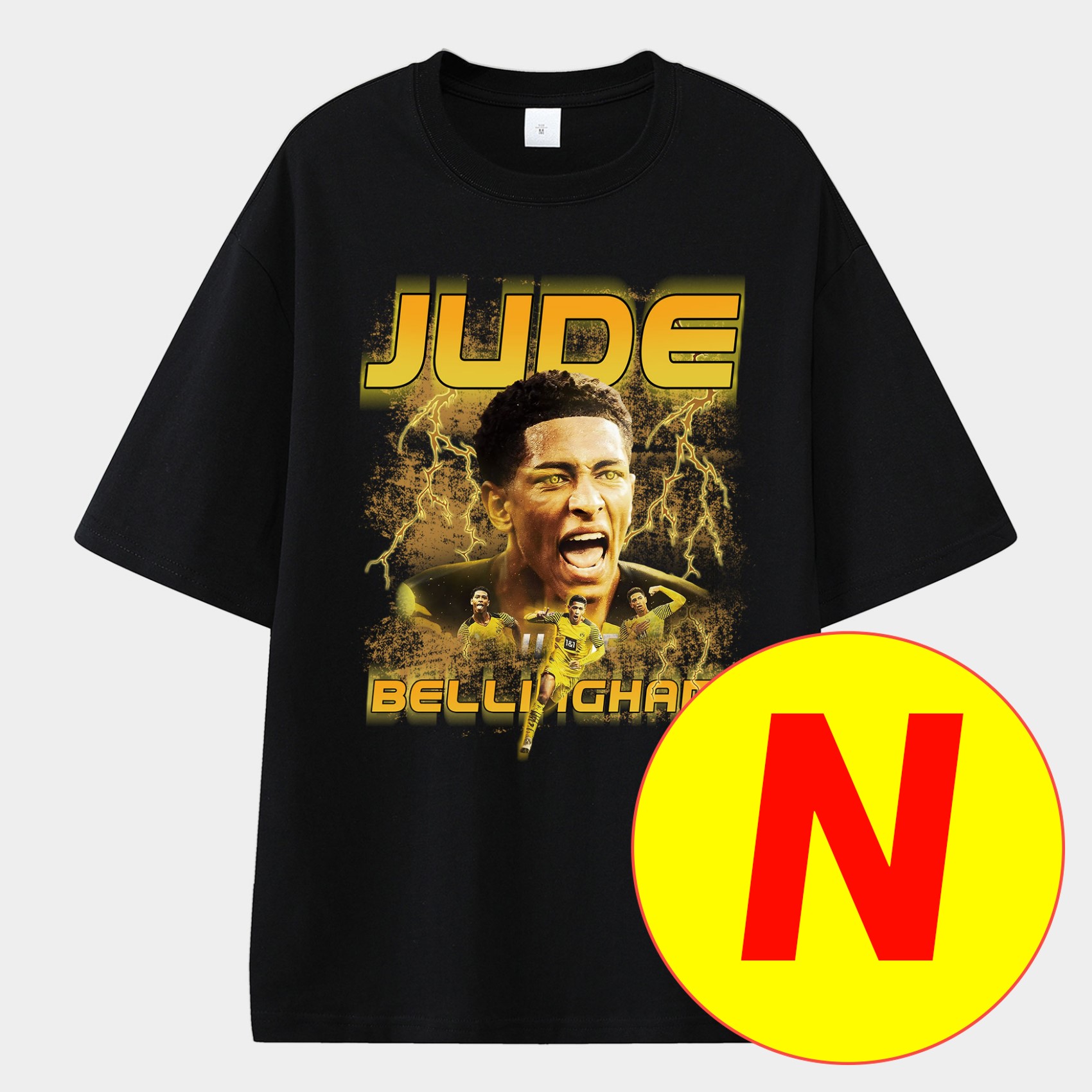 Bellingham Real Madrid England 24-25 25-26 Unisex Pure Cotton T-shirt - Unitedfutballjersey