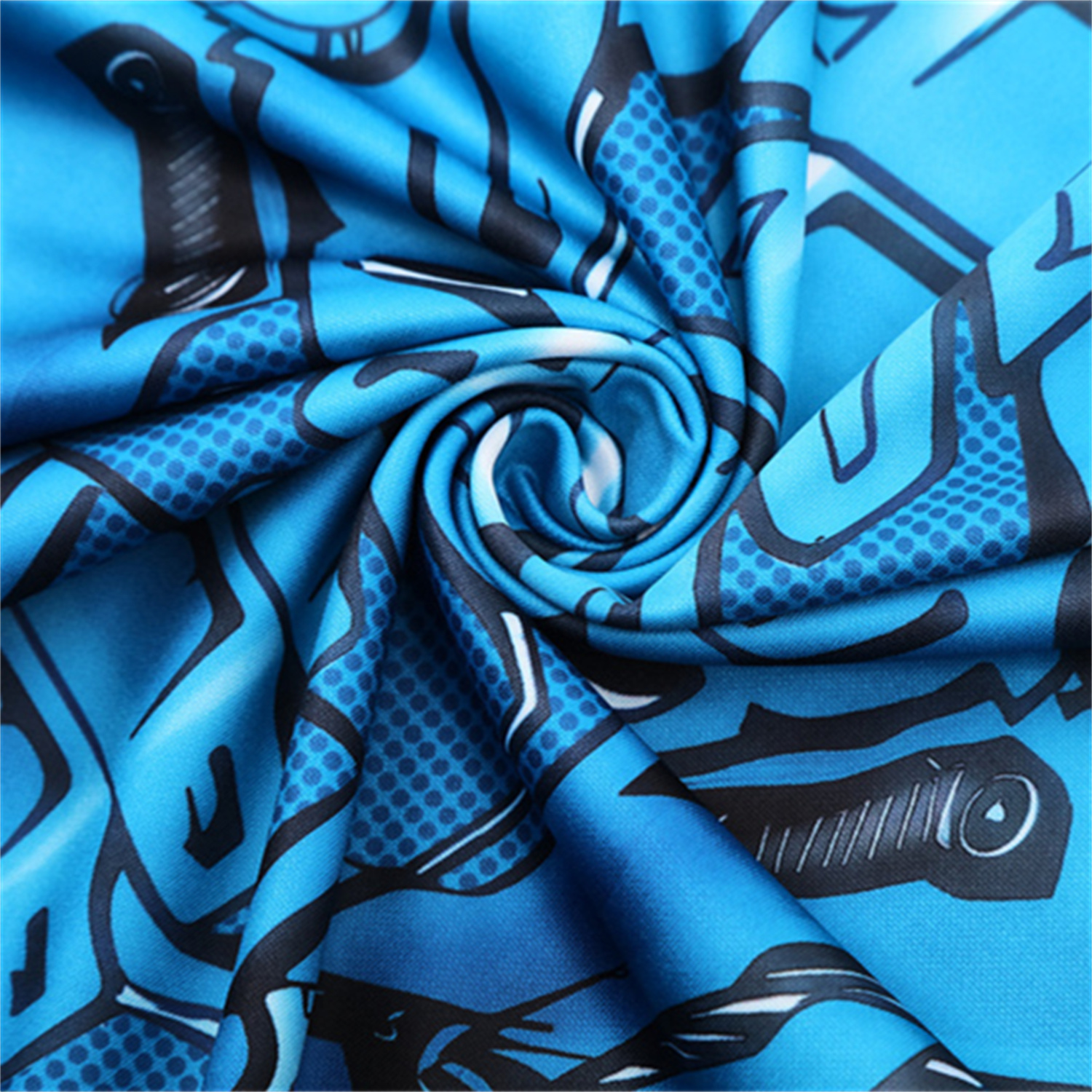 Napoli 25-26 Long Sleeve Training Set - Blue Mecha Top & Black Pants - Unitedfutballjersey