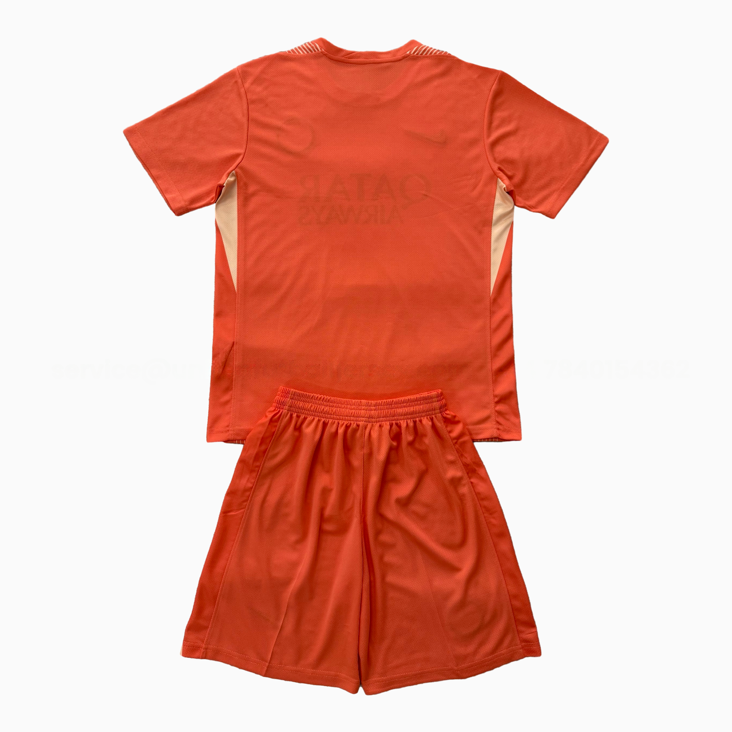 Paris Saint-Germain PSG 25-26 Orange Goalkeeper Kids Kit - Unitedfutballjersey