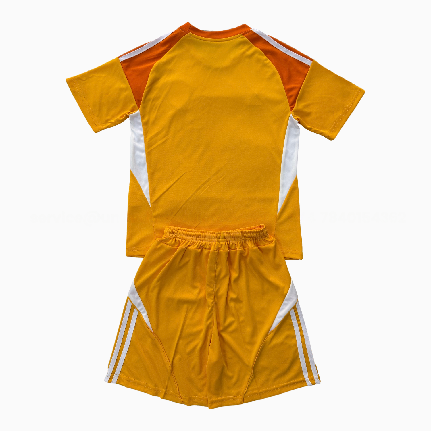 Leeds United 25-26 Orange Goalkeeper Kids Kit - Unitedfutballjersey