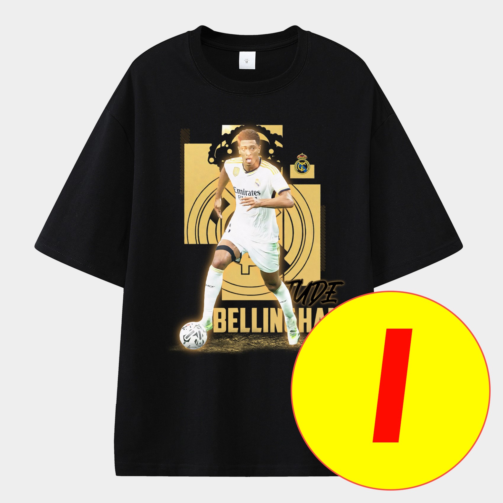 Bellingham Real Madrid England 24-25 25-26 Unisex Pure Cotton T-shirt - Unitedfutballjersey
