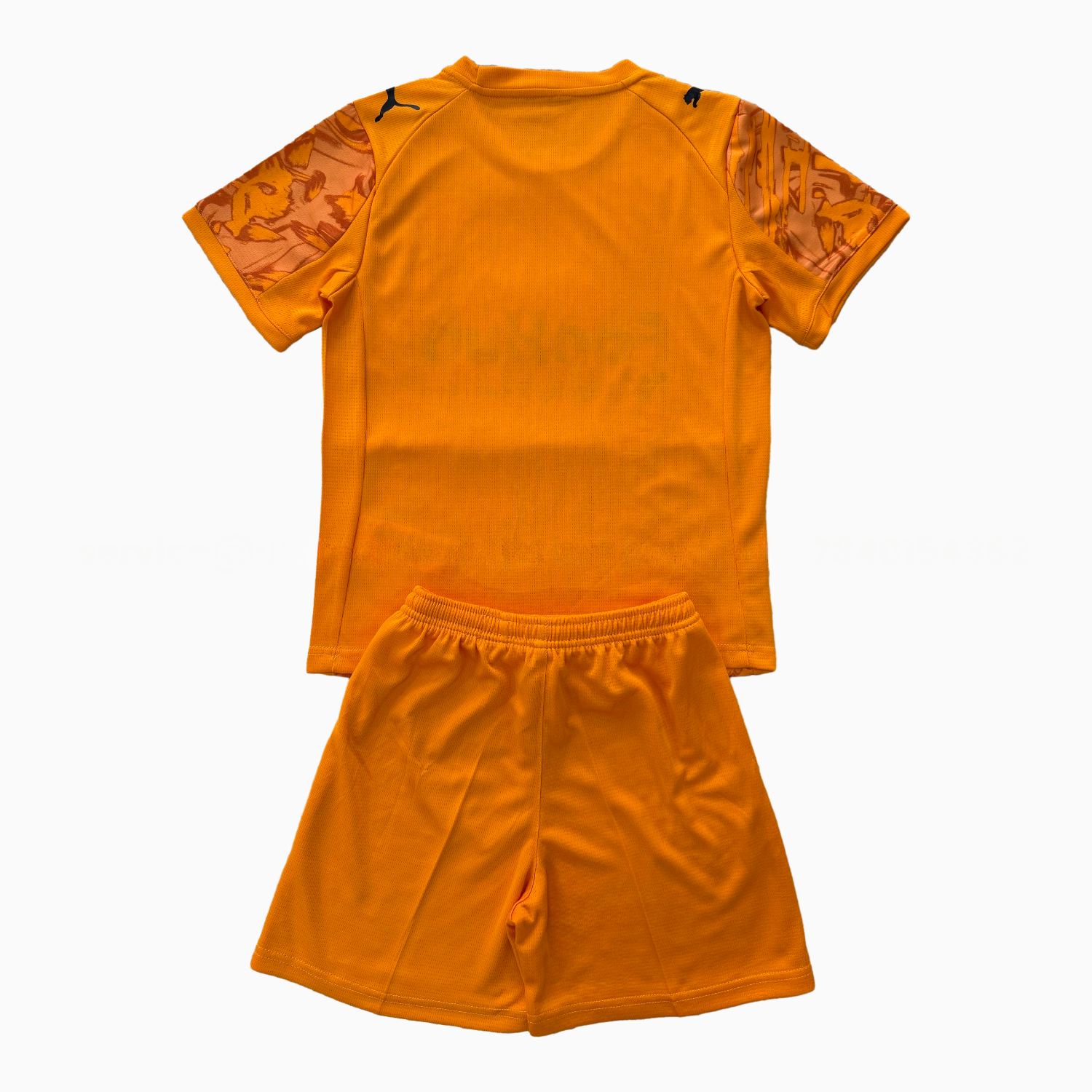 Derby County 25-26 Orange Goalkeeper Men's Adult Jersey Set - Fans Version - Unitedfutballjersey