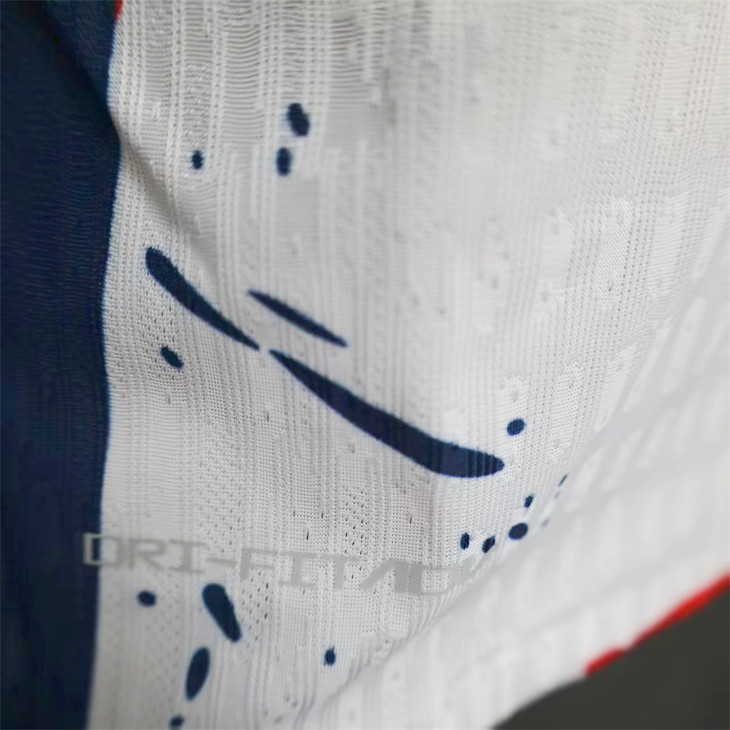 Paris Saint-Germain PSG 25-26 Red And Blue Lines White Special Jersey - Player Version - Unitedfutballjersey