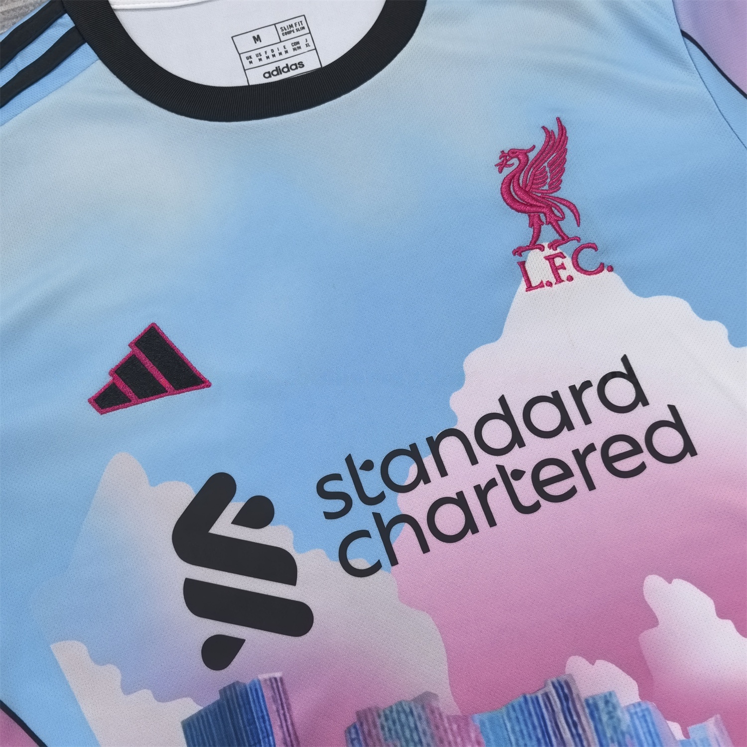Liver.pool 25-26 Pink And Blue City Special Jersey - Fans Version - Unitedfutballjersey