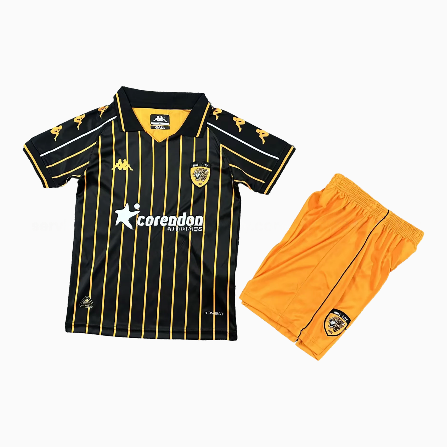 Hull City 25-26 Away Kids Kit - Unitedfutballjersey