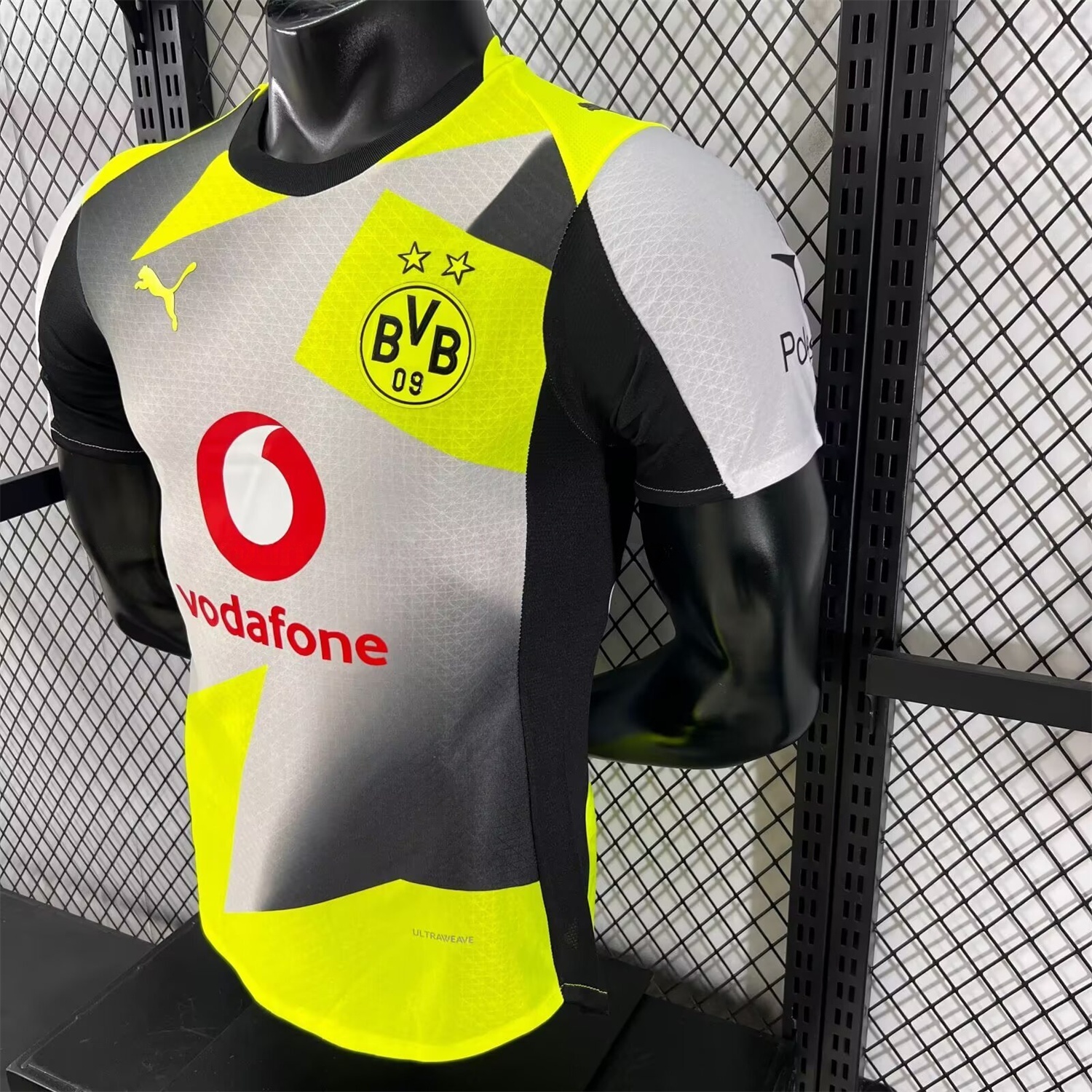 Dortmund 25-26 Away Silver Mist Jersey - Player Version - Unitedfutballjersey