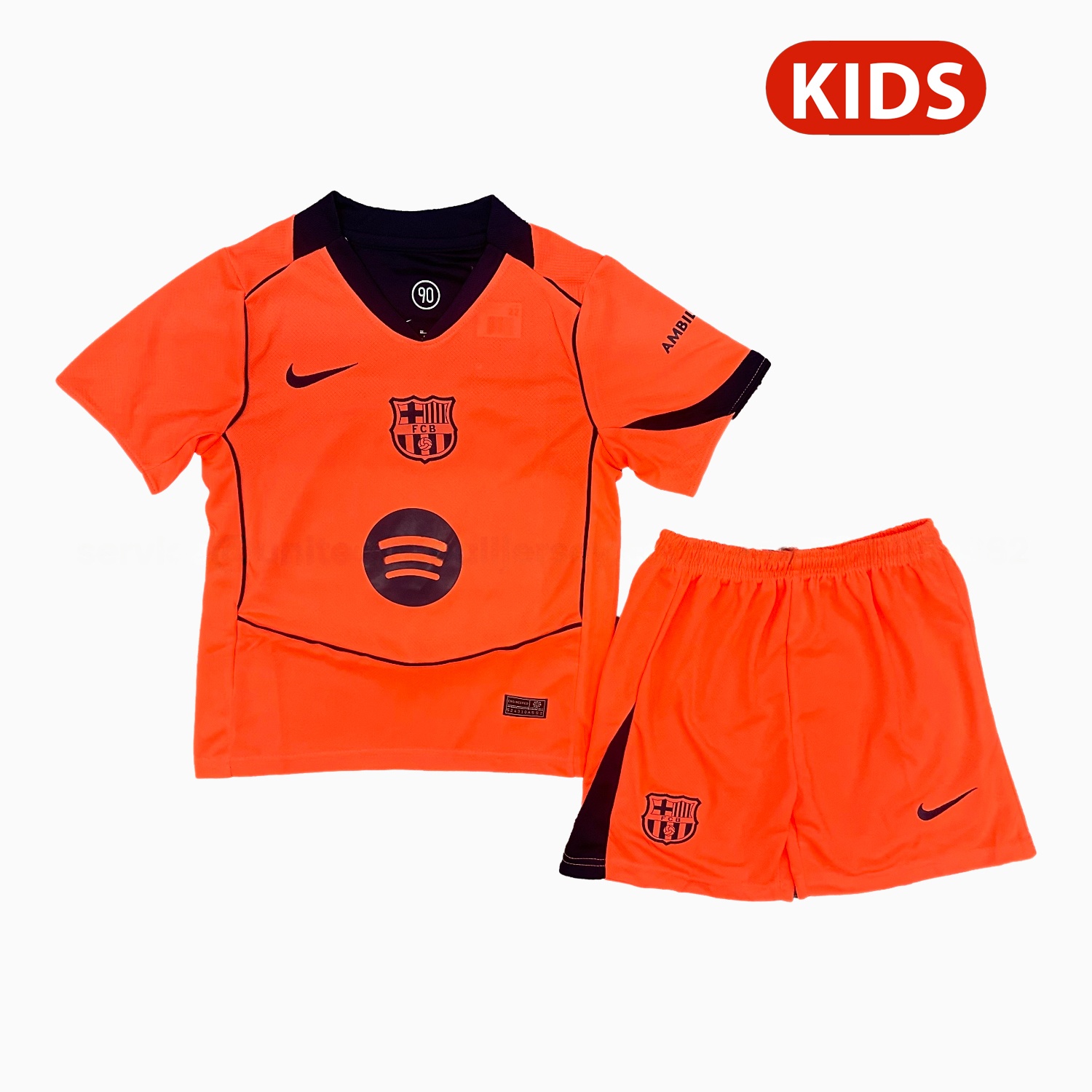 Barcelona 25-26 Third Kids Kit - Unitedfutballjersey
