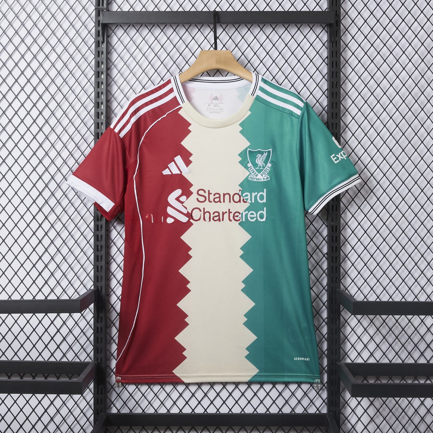 Liver.pool 25-26 Tricolor Shirt - Fans Version - Unitedfutballjersey