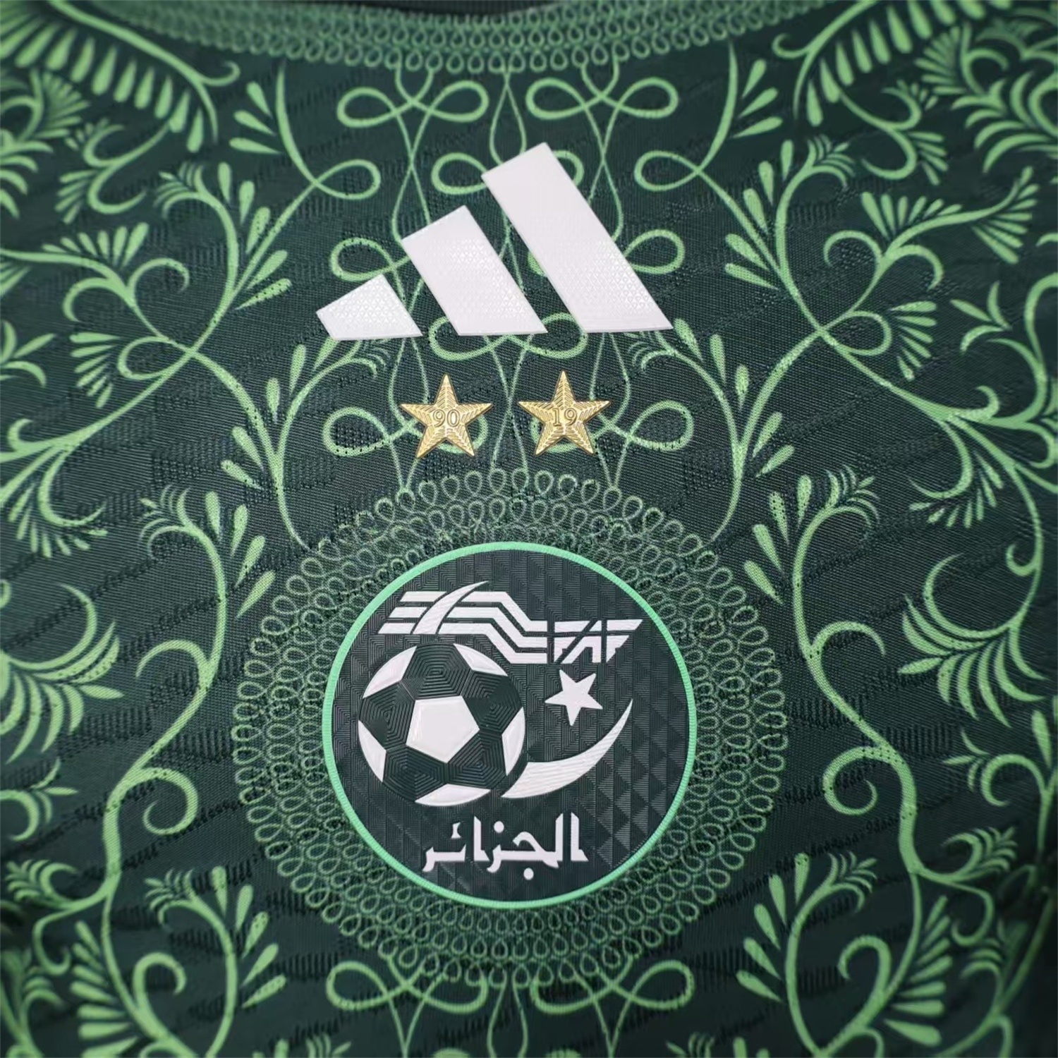 Algeria 25-26 Green Special Jersey - Player Version - Unitedfutballjersey